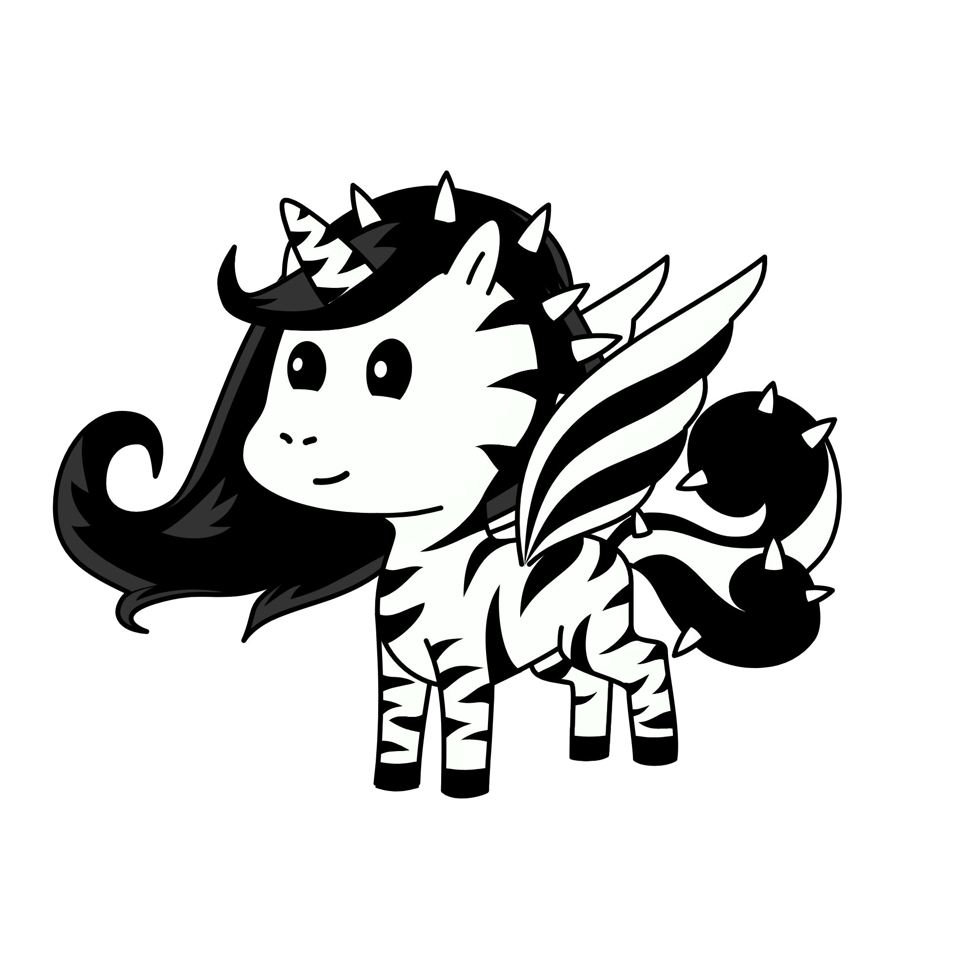 Zebbie, the unicorn