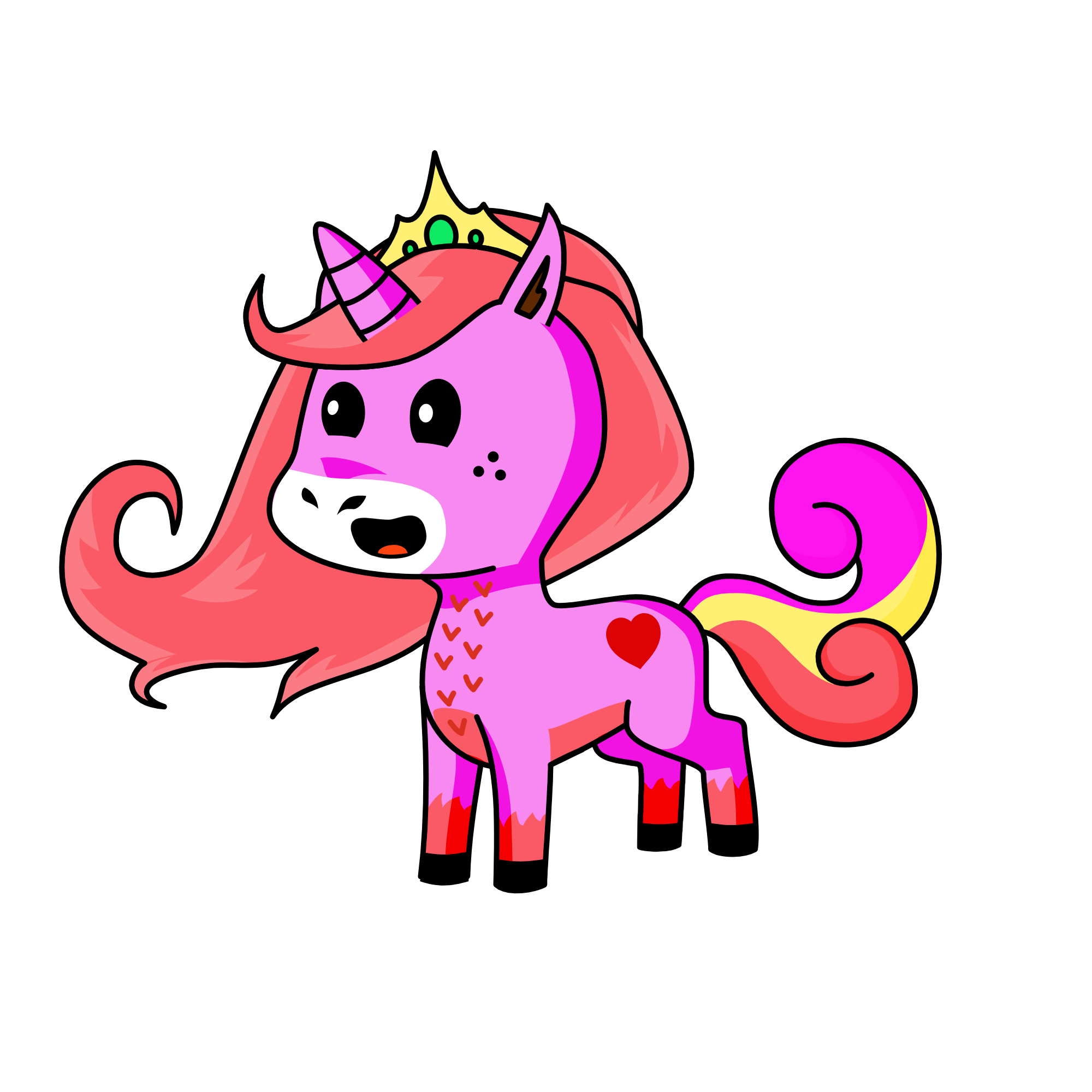 flaower, the unicorn