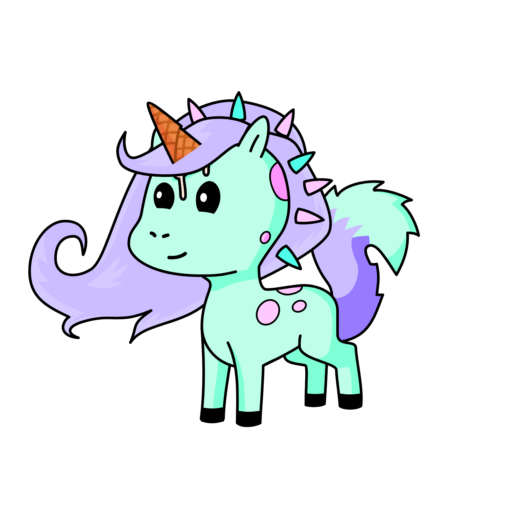 Glimmer, the unicorn