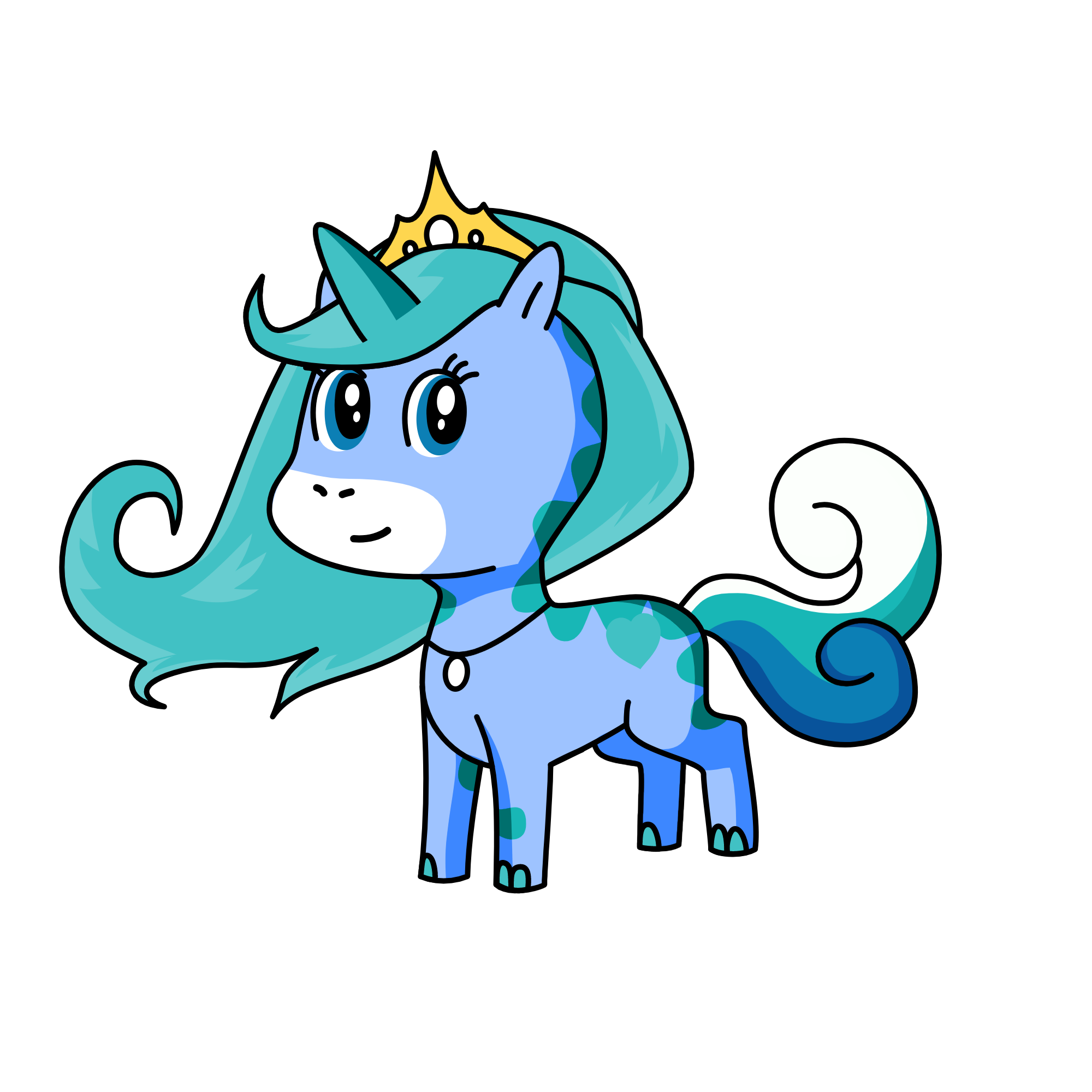 sea shell, the unicorn
