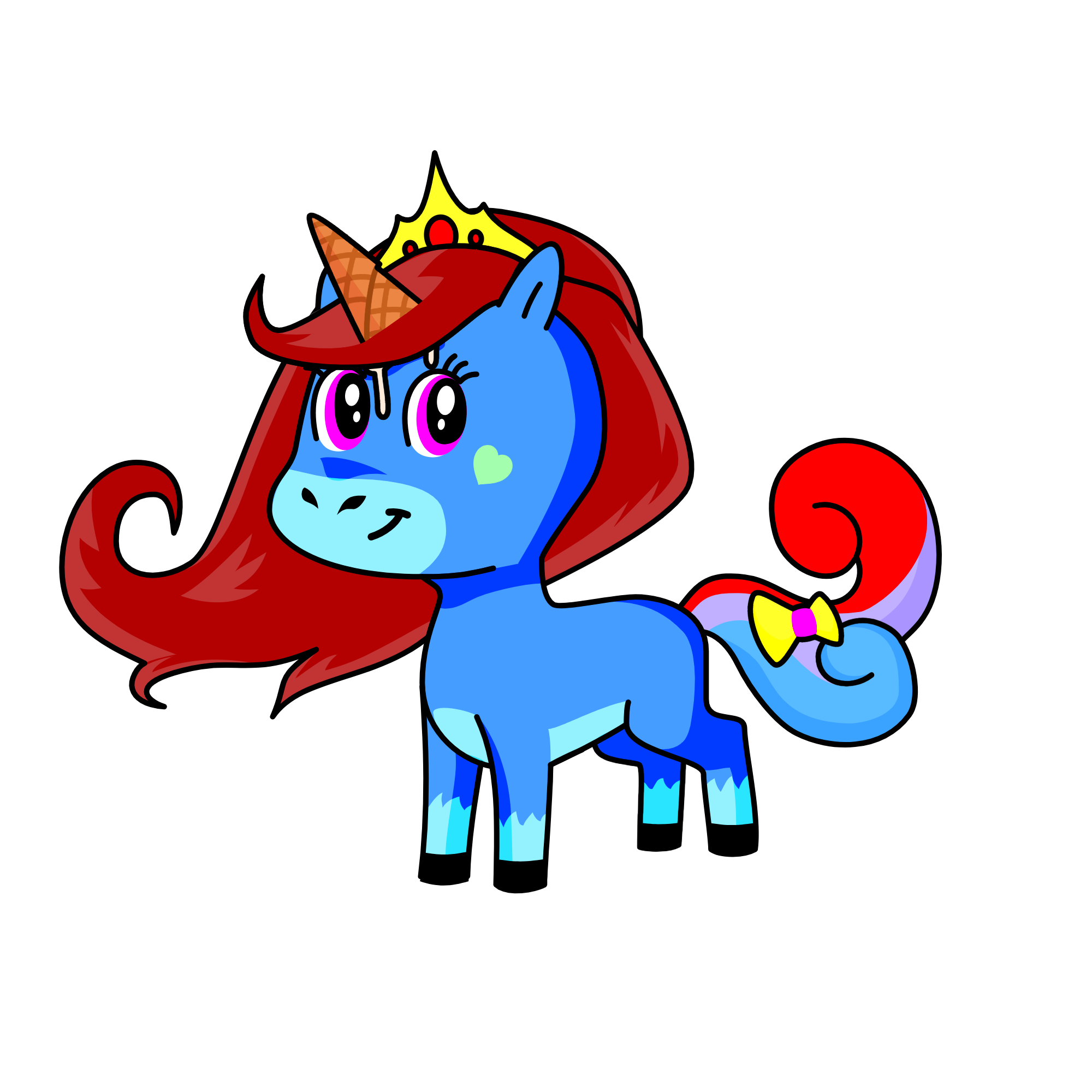 VOADORA., the unicorn