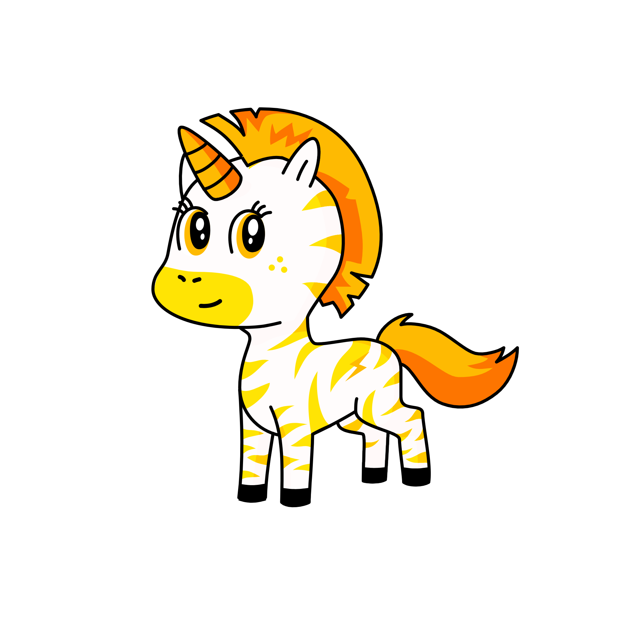 zebra dorada, the unicorn