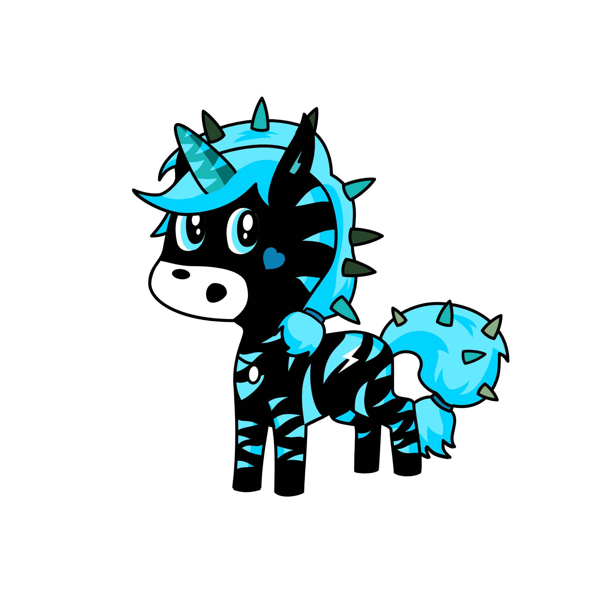 Sky, the unicorn