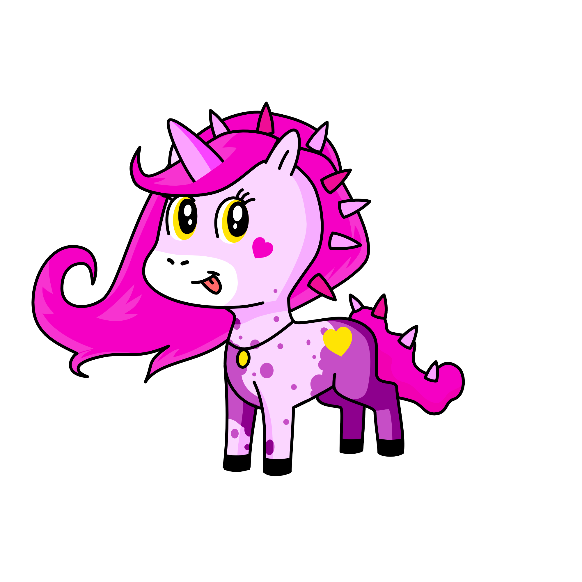 Doubble Bubble, the unicorn