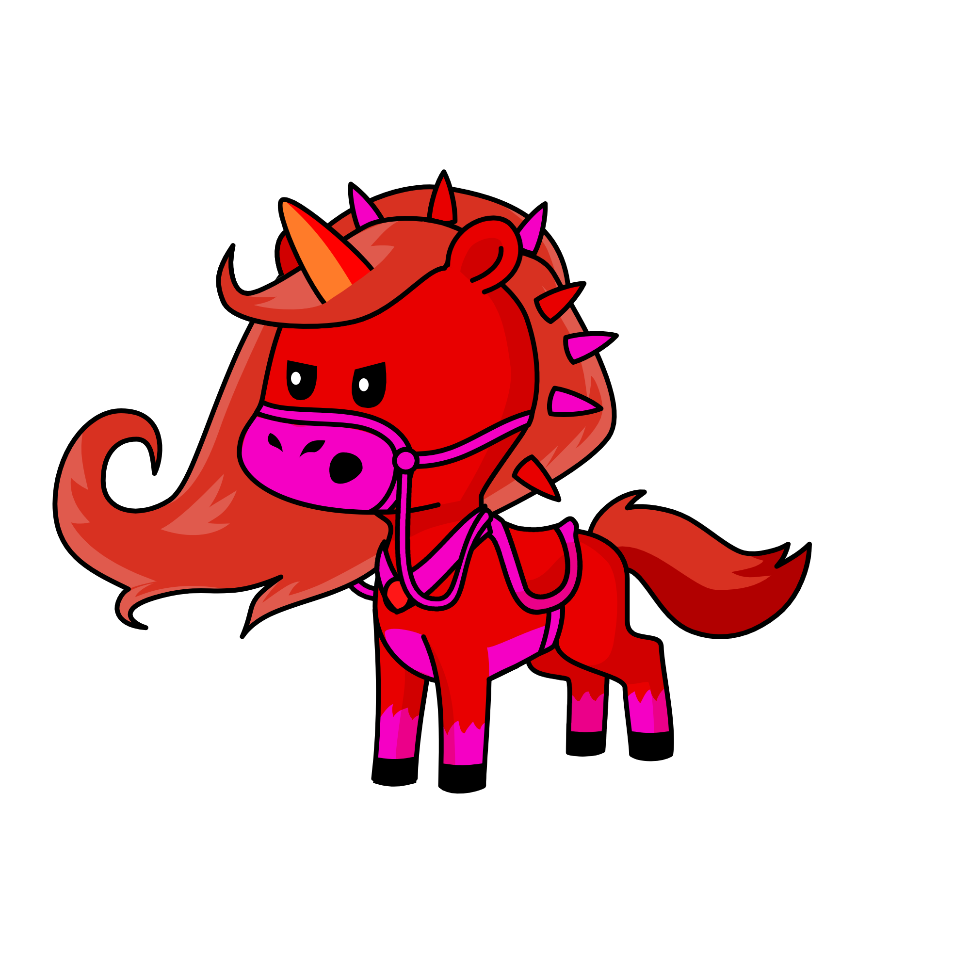 moody, the unicorn