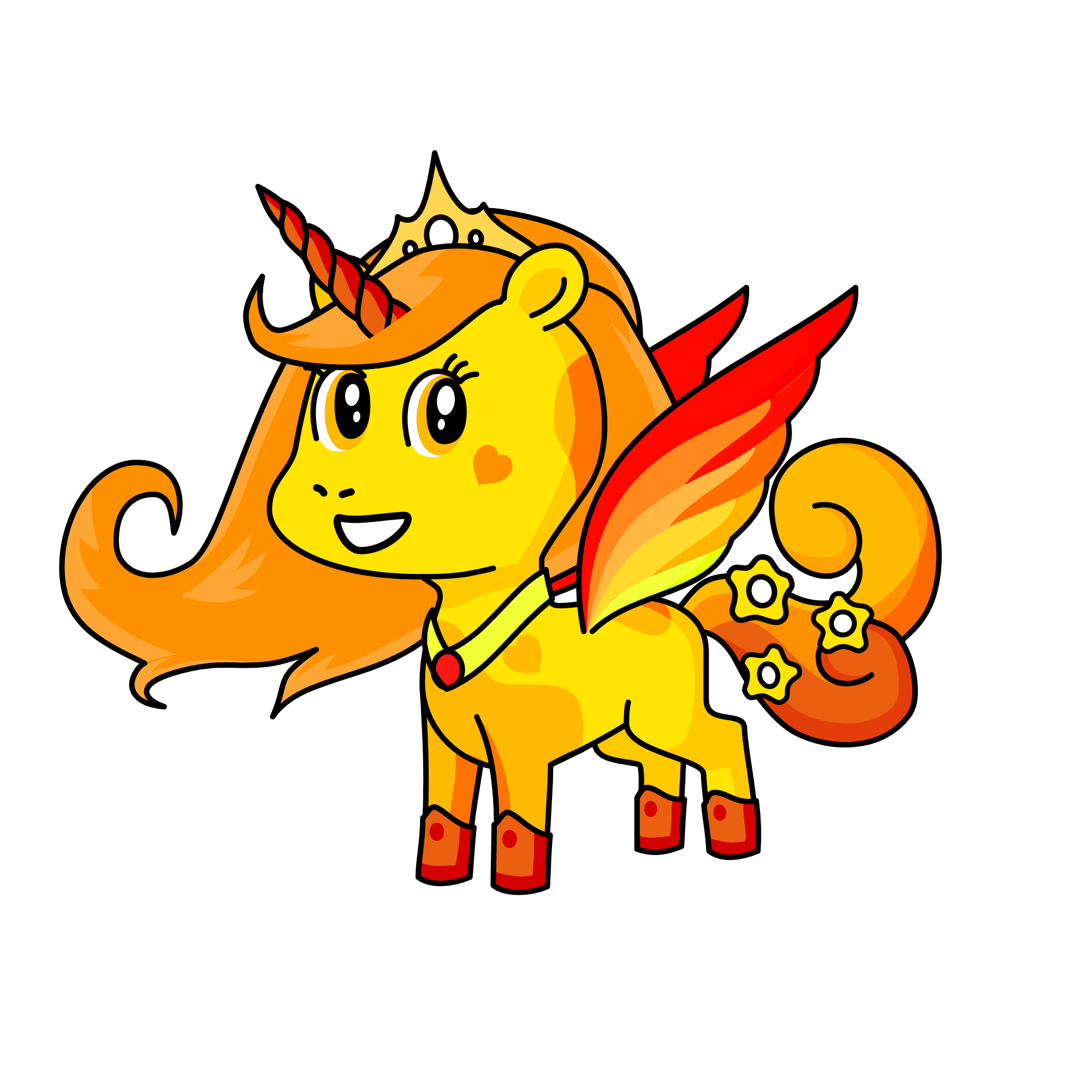 Sunny, the unicorn
