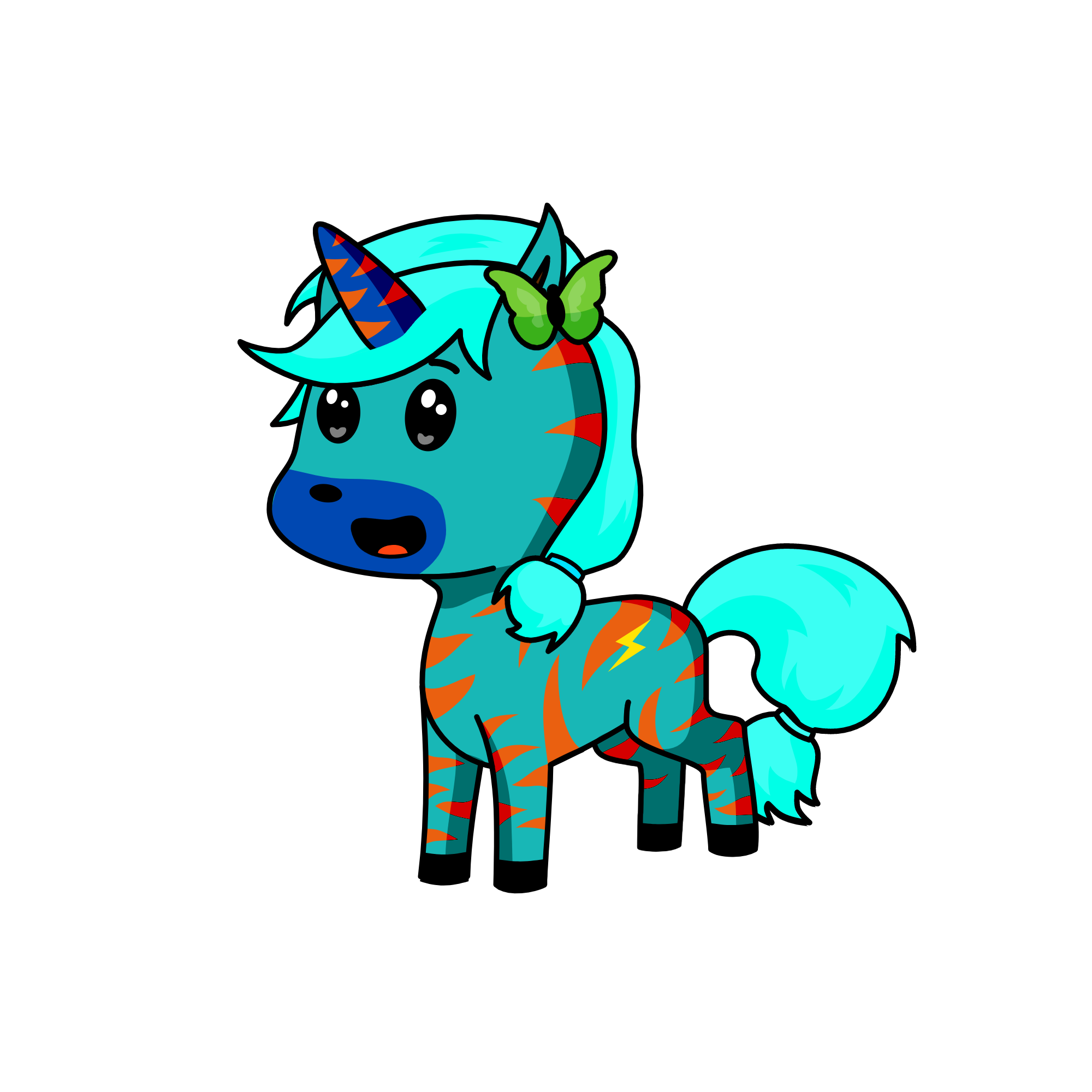 Flash, the unicorn