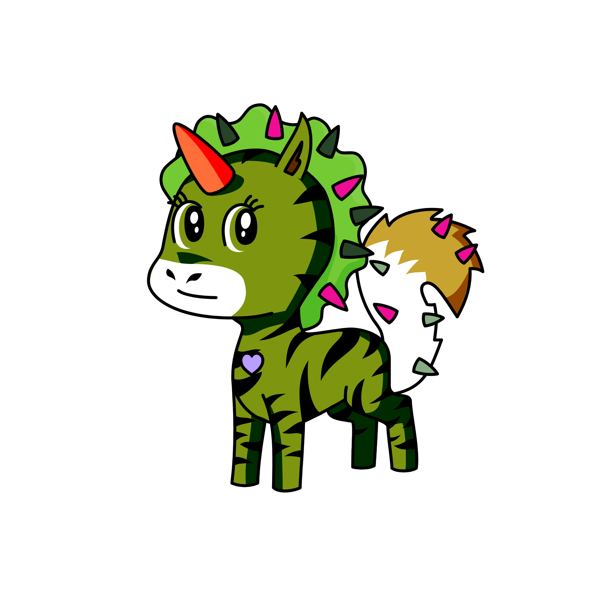 Super Ugly Unicorn, the unicorn