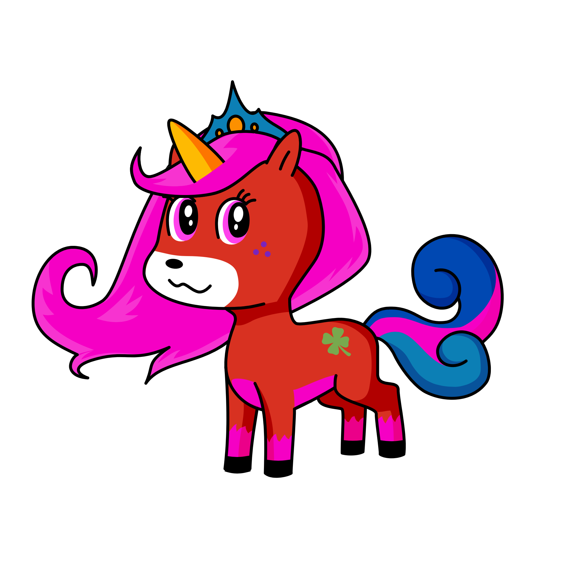 Snowy, the unicorn