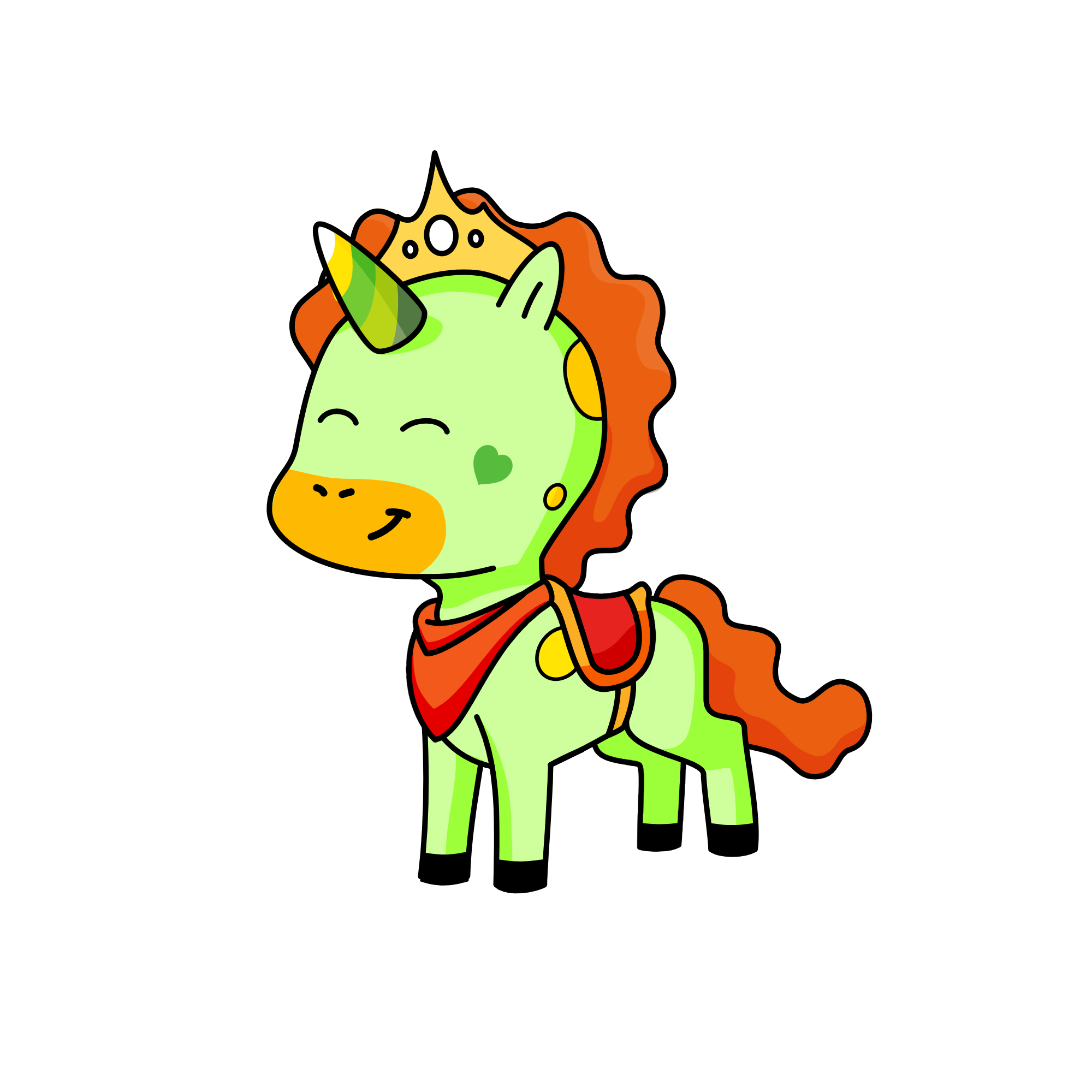 Genie, the unicorn