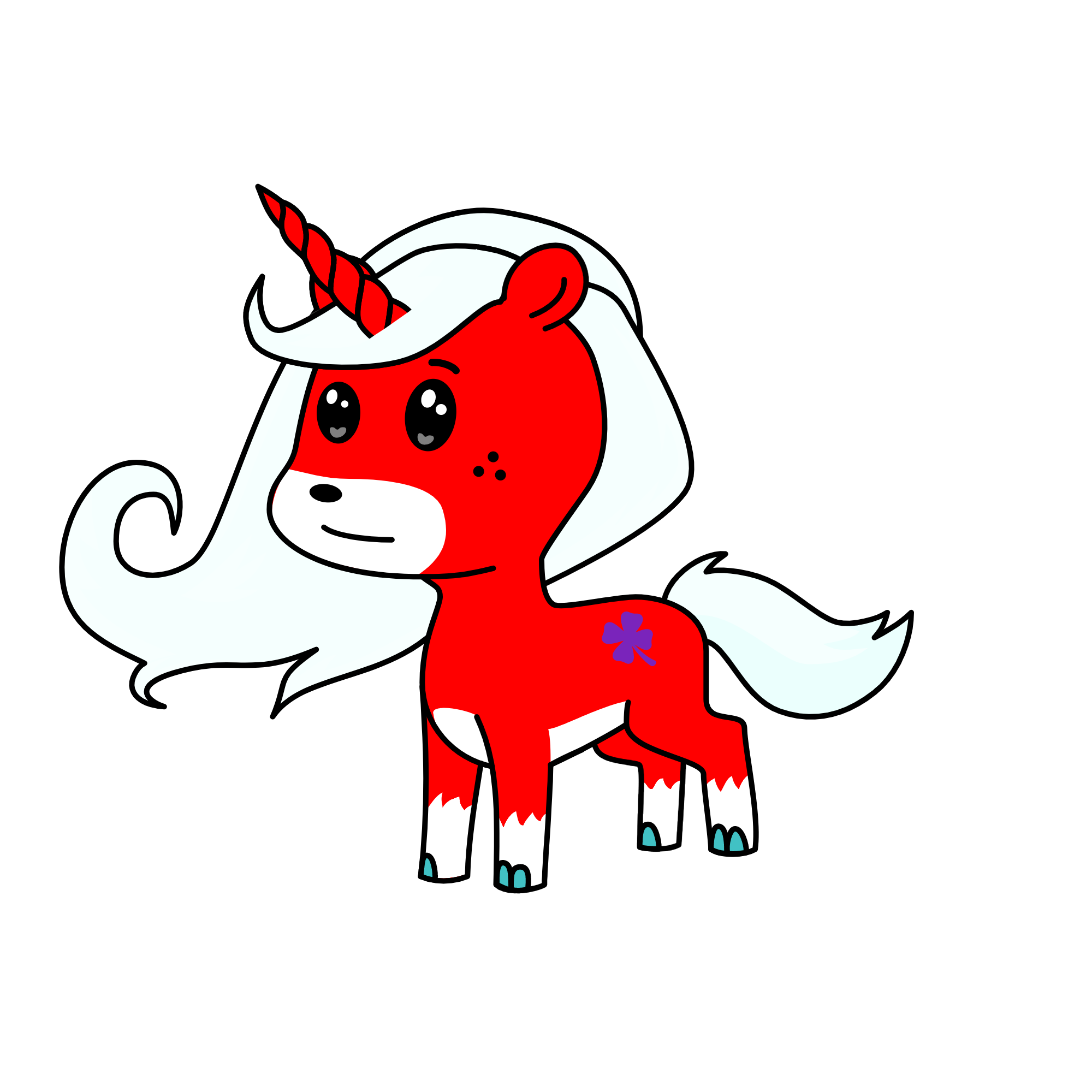 cata la zorita, the unicorn