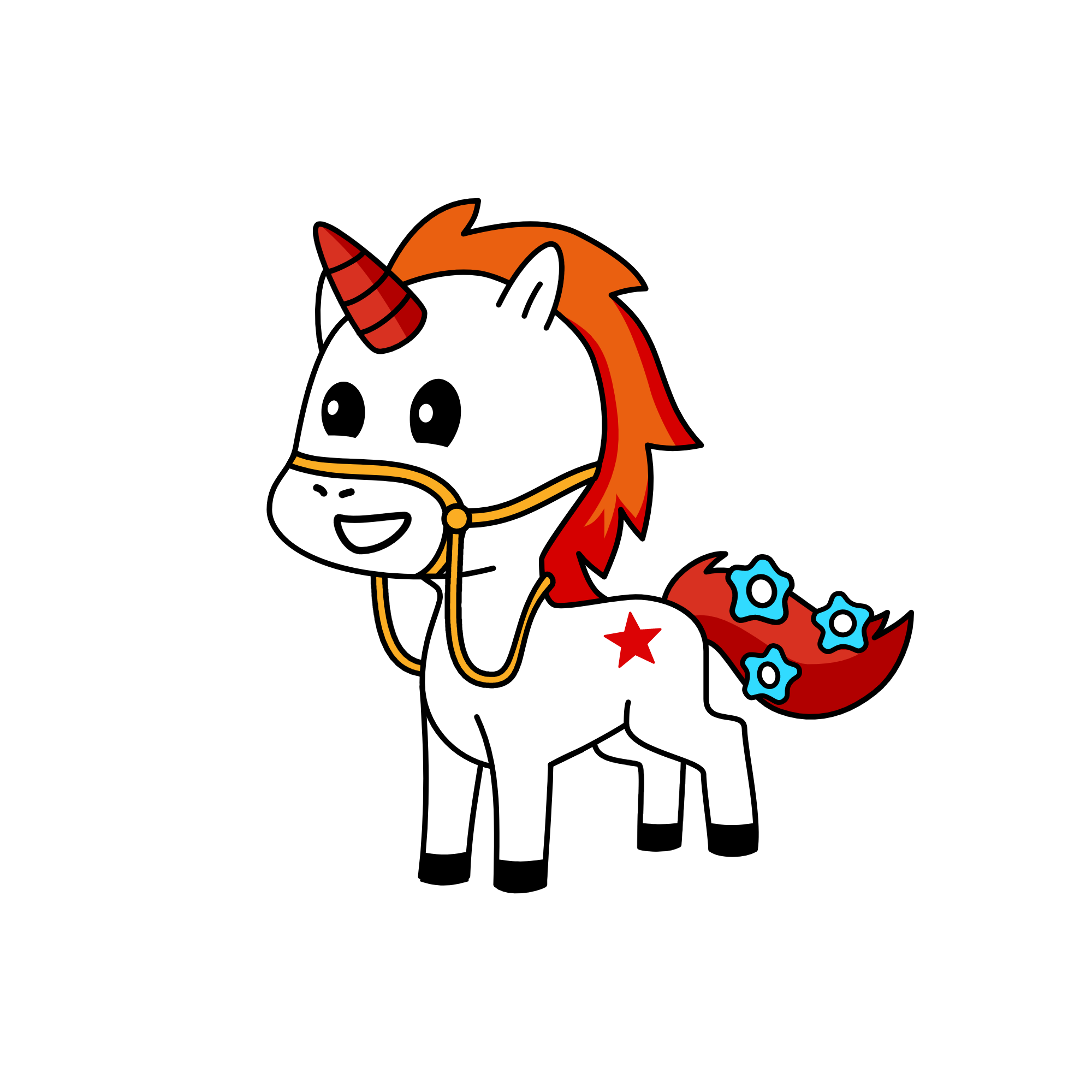 Cameron Flames , the unicorn