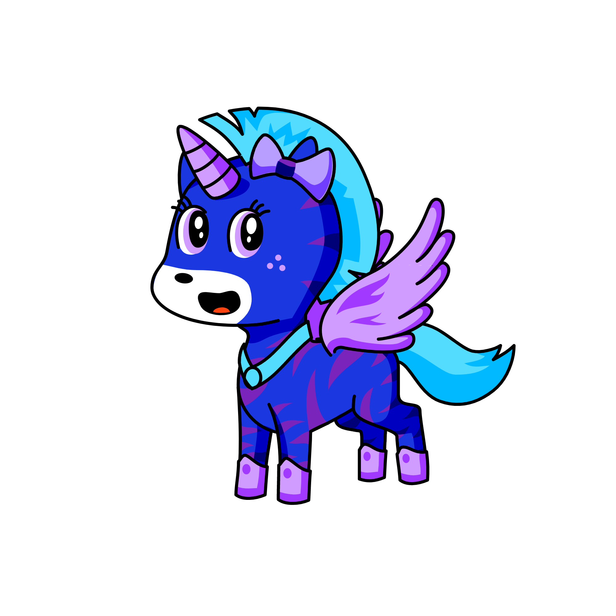 MoonDust, the unicorn