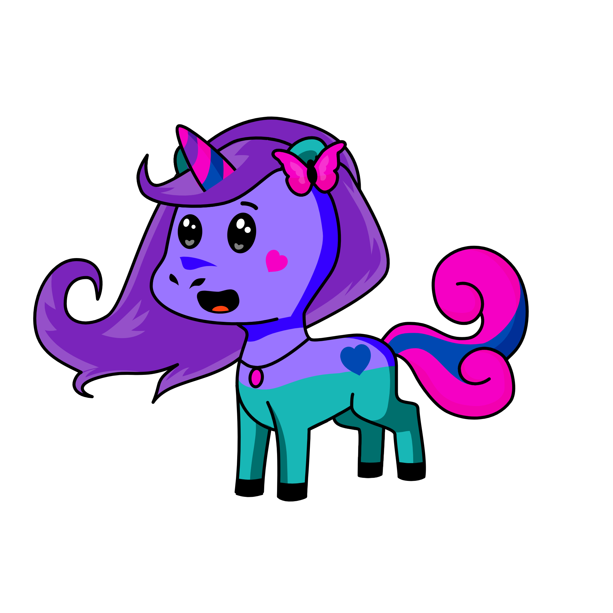 Twilight Sparkle, the unicorn