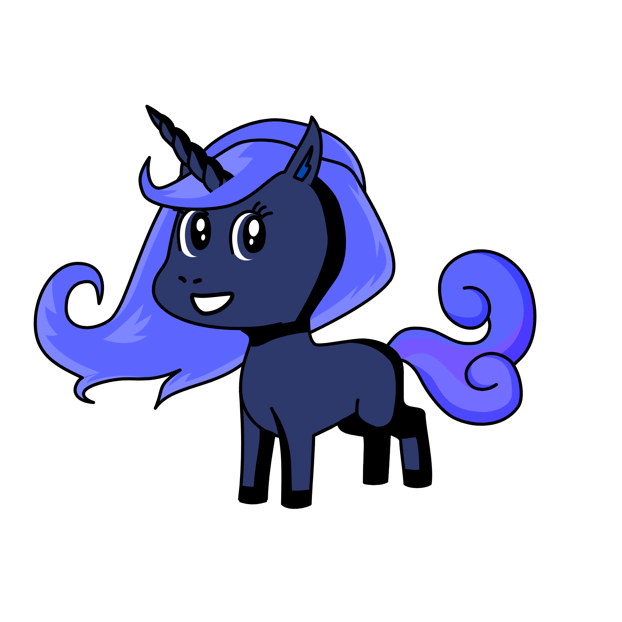 Darkia, the unicorn