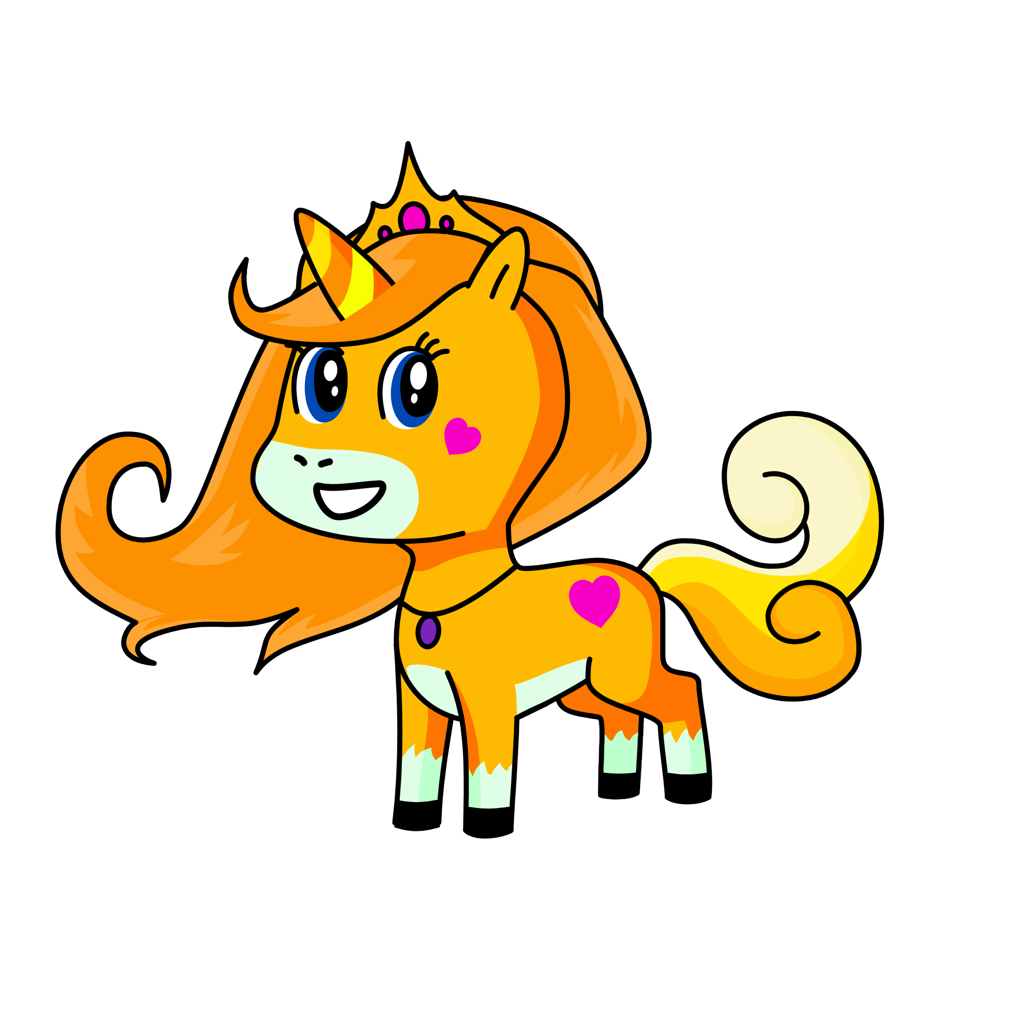 cloud queen, the unicorn