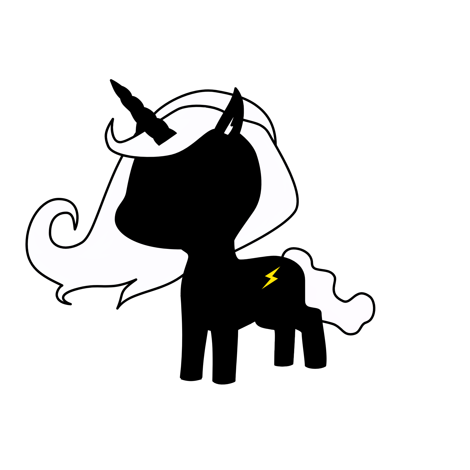 Shadow, the unicorn