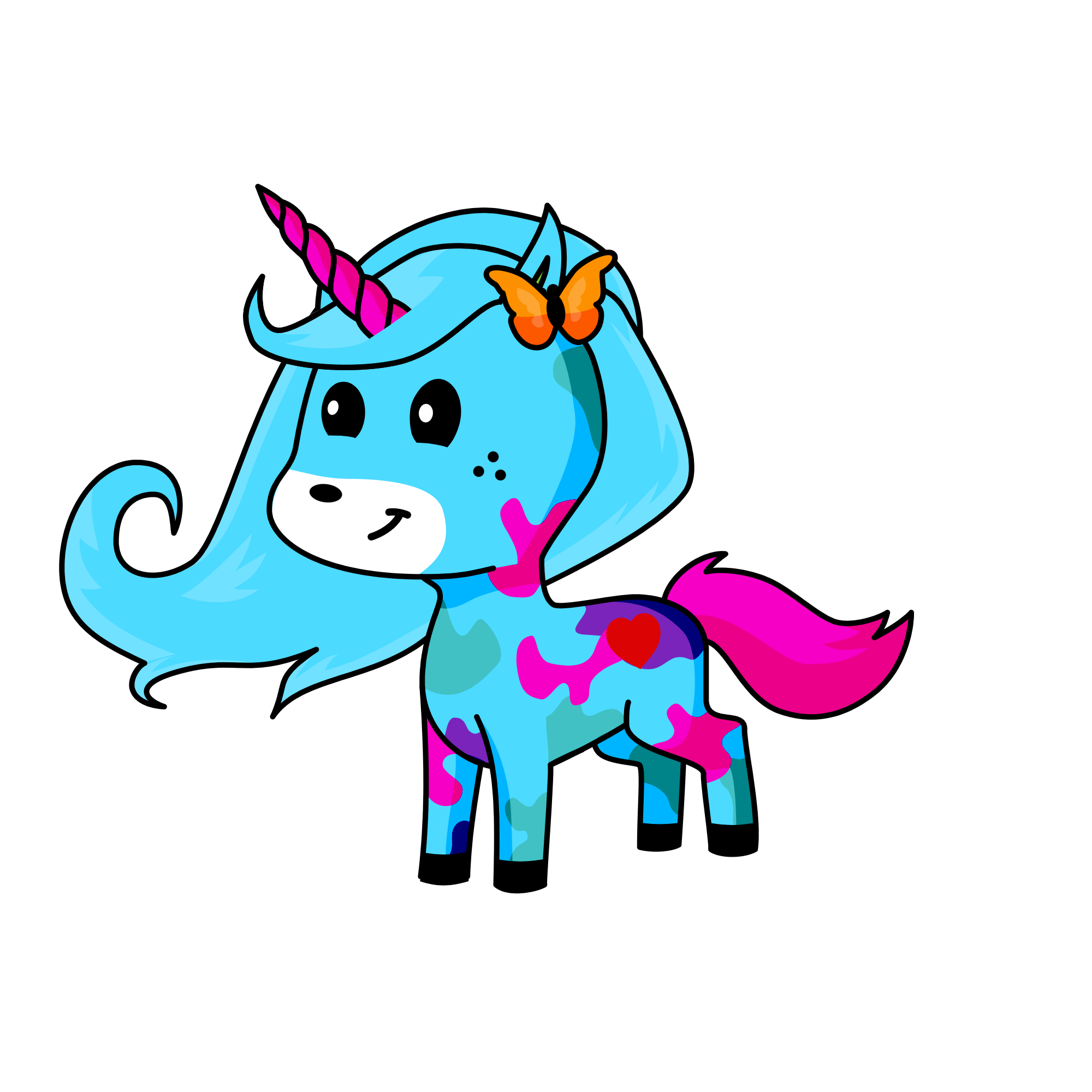 Rooni, the unicorn