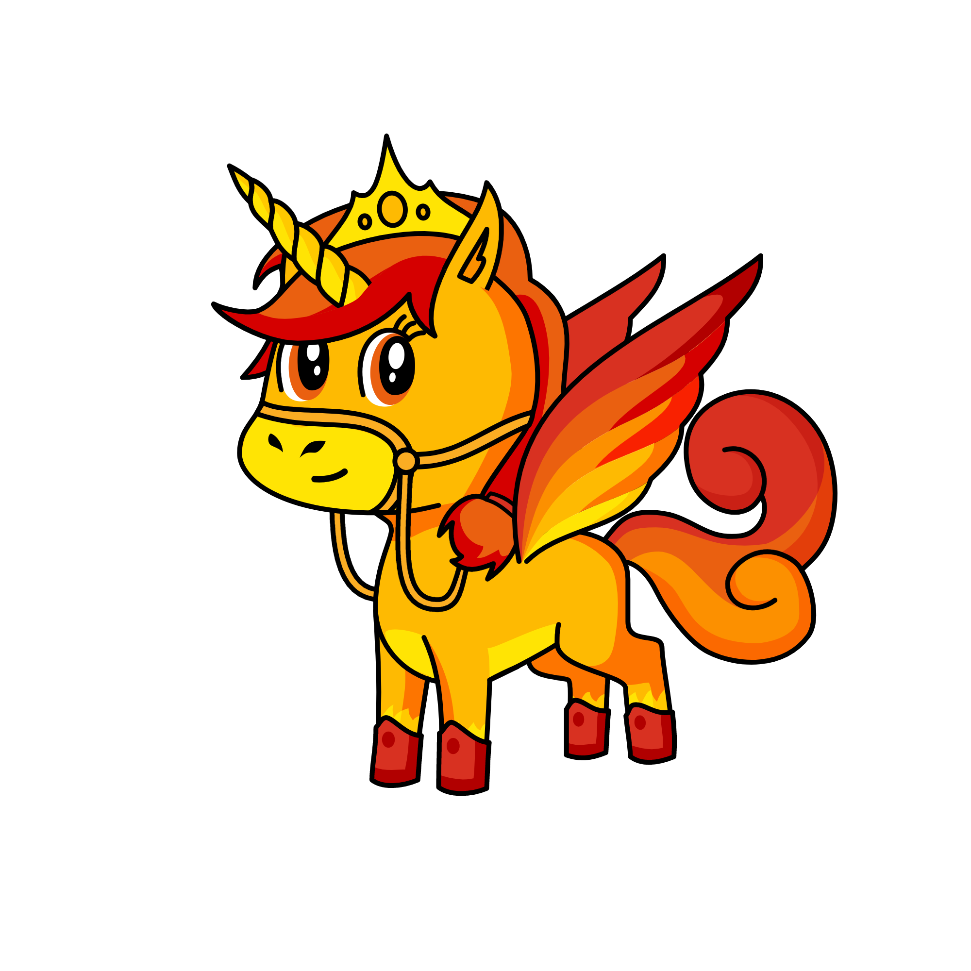 queen sandy, the unicorn