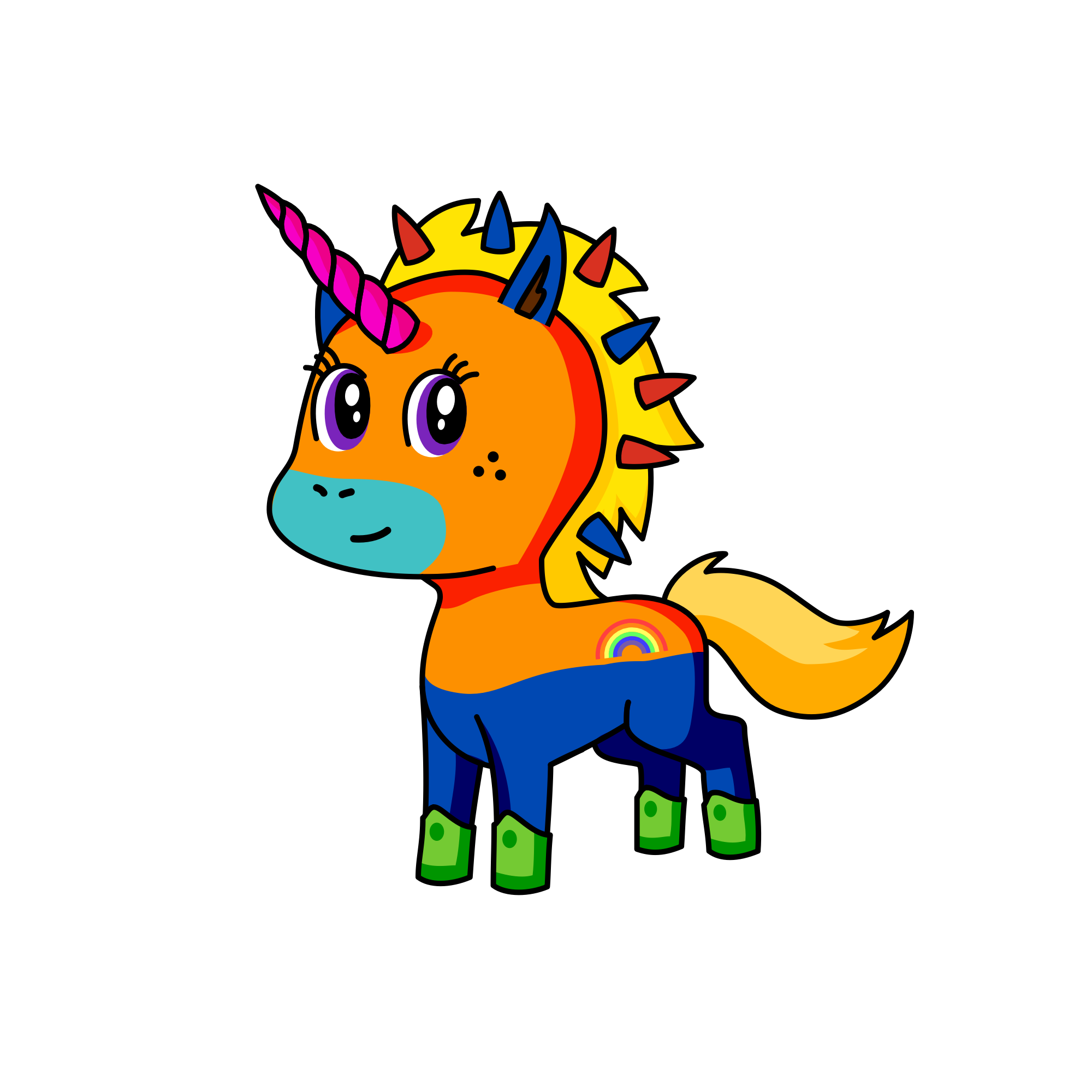 Cornify, the unicorn