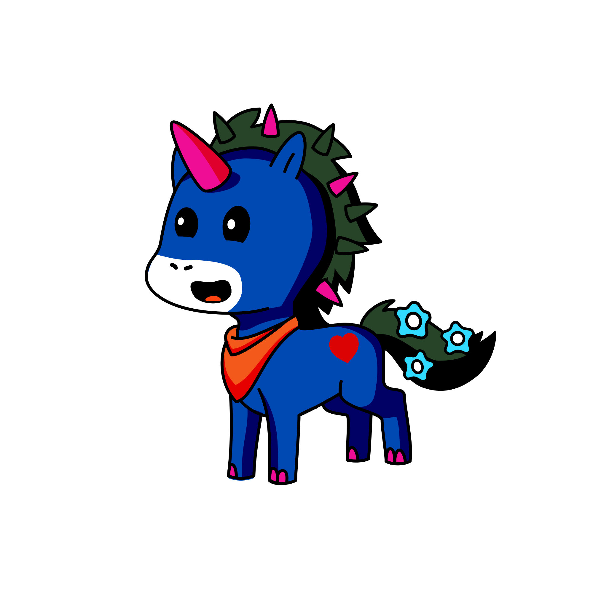 Uop, the unicorn