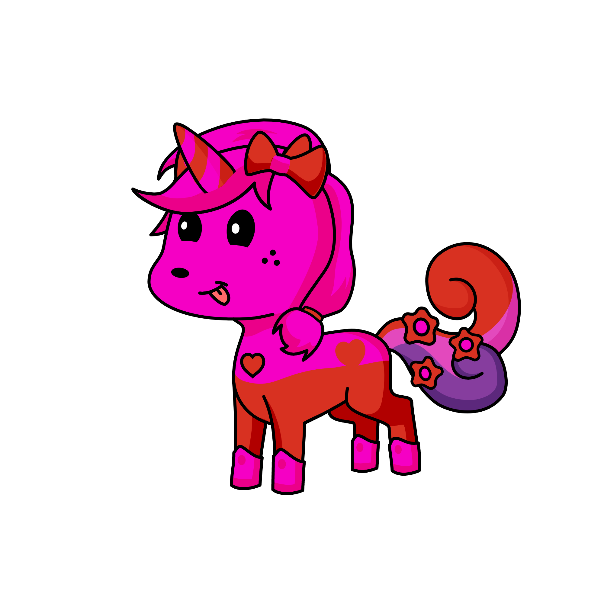 Valentinesocorn, the unicorn