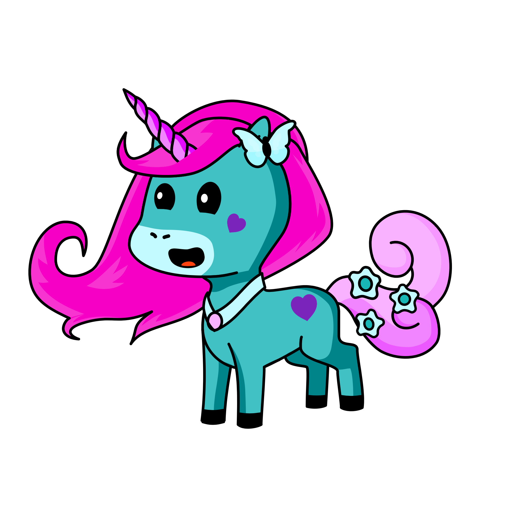 Lilly, the unicorn