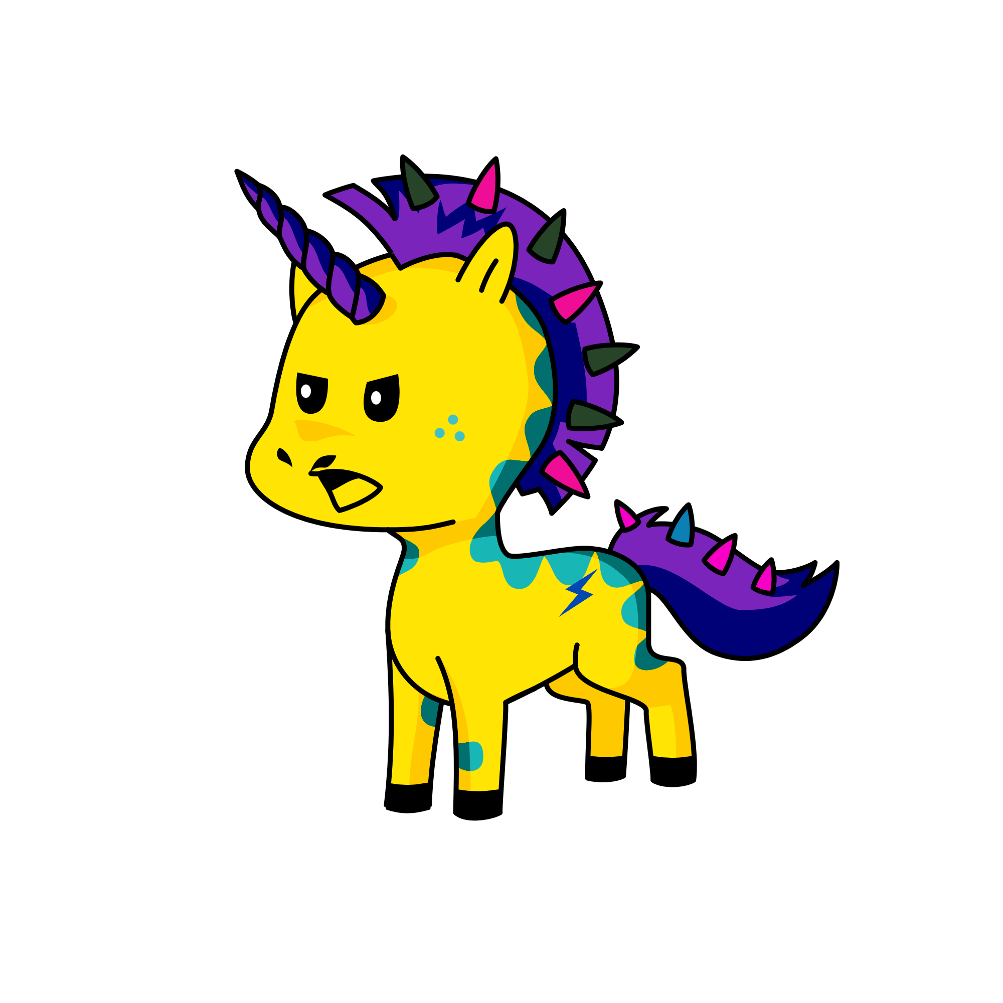 U, the unicorn