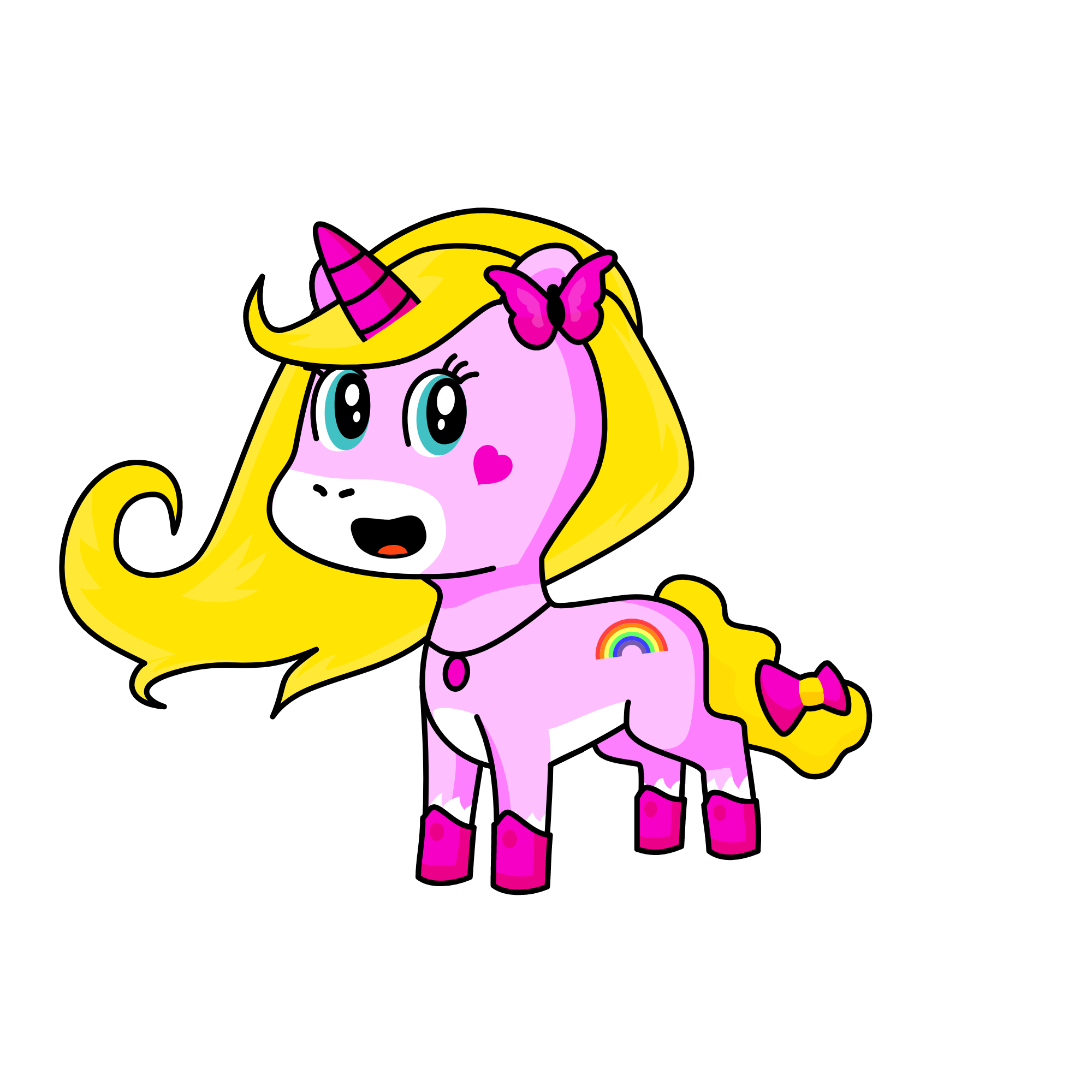 sparkles, the unicorn