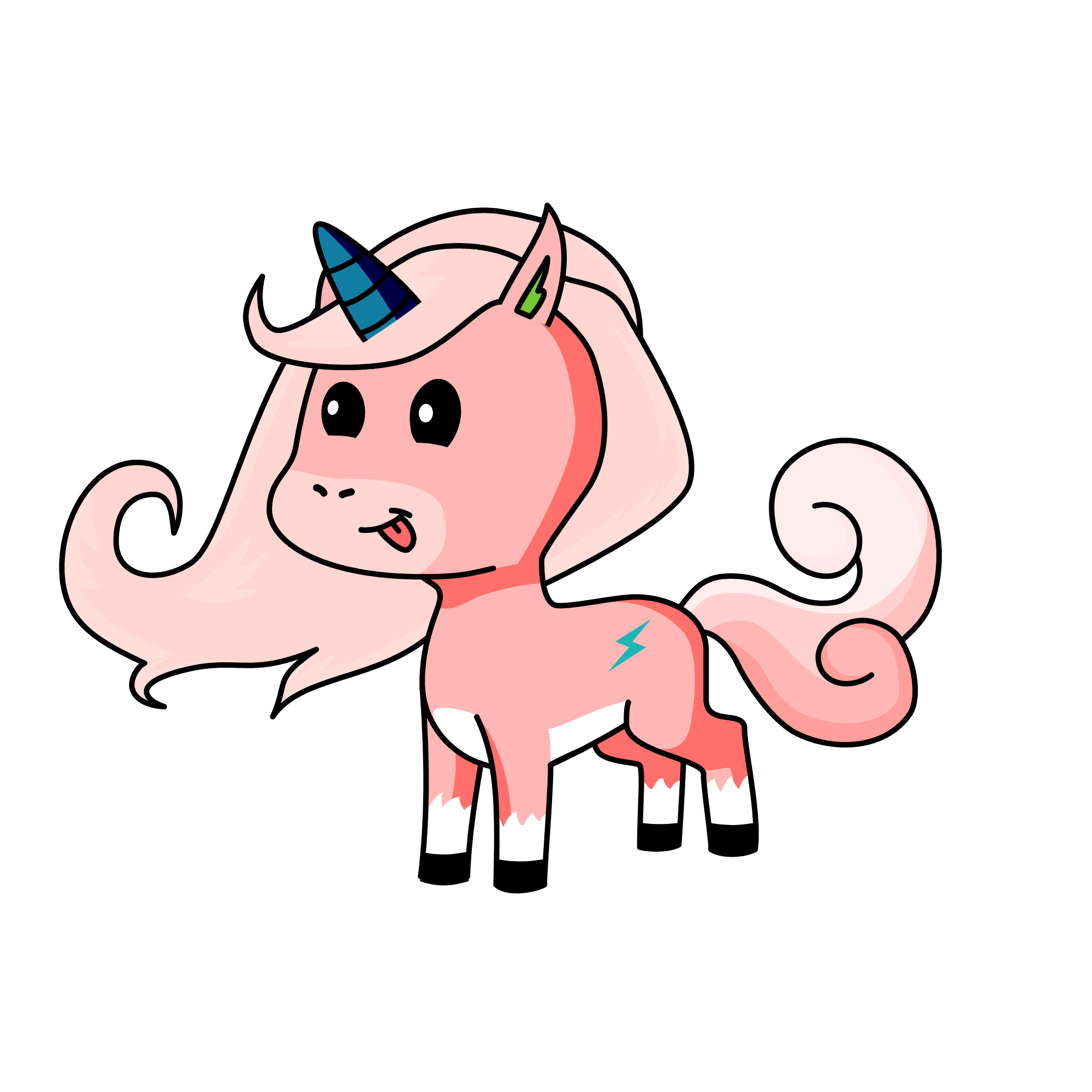 Tiger , the unicorn