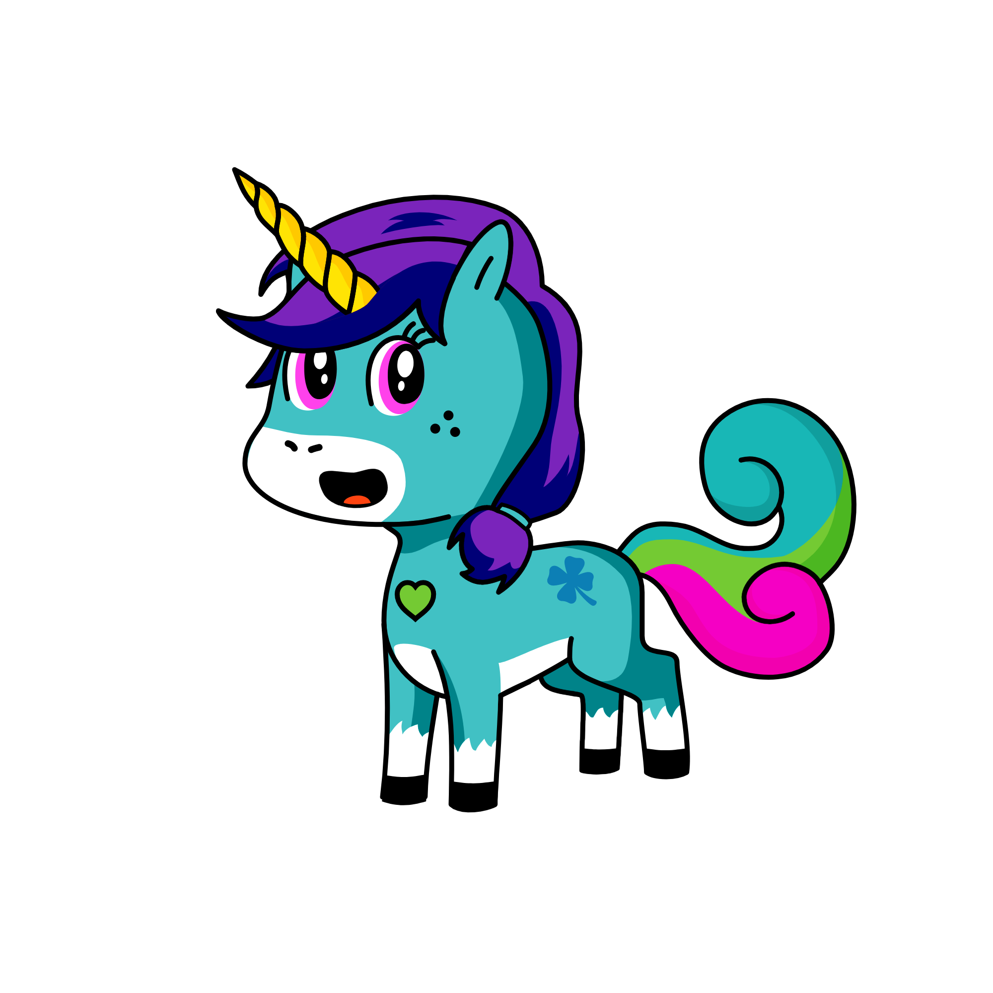 bloom, the unicorn