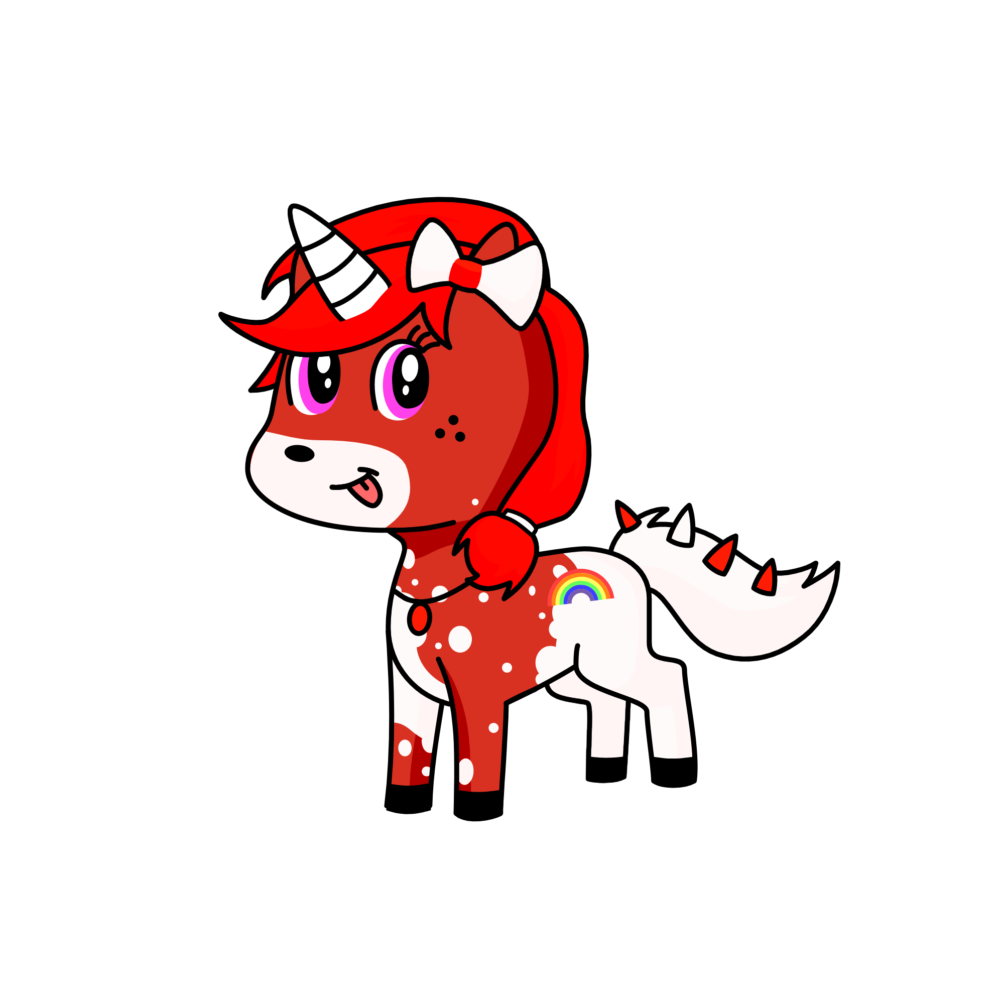 Happy, the unicorn