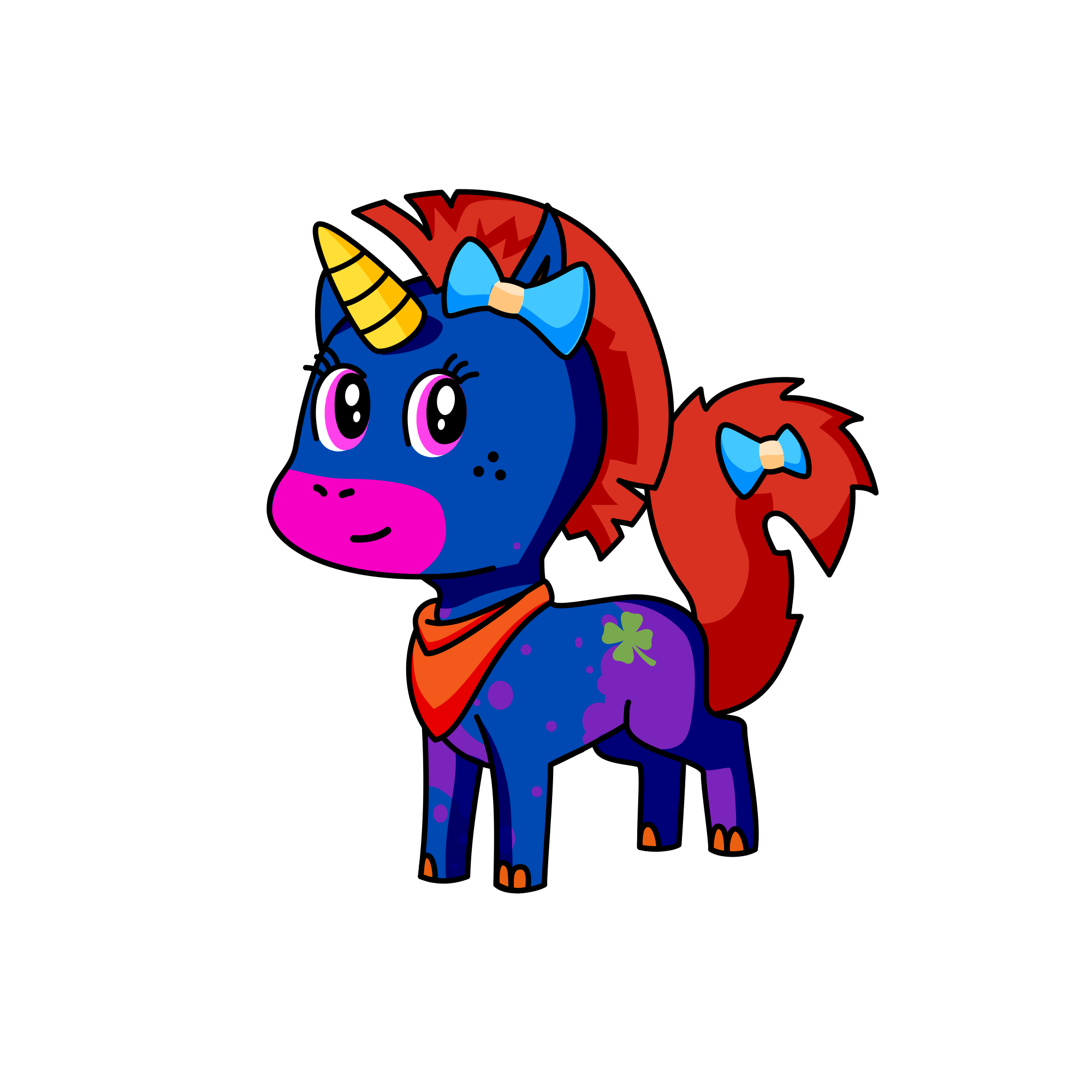 Pokm, the unicorn