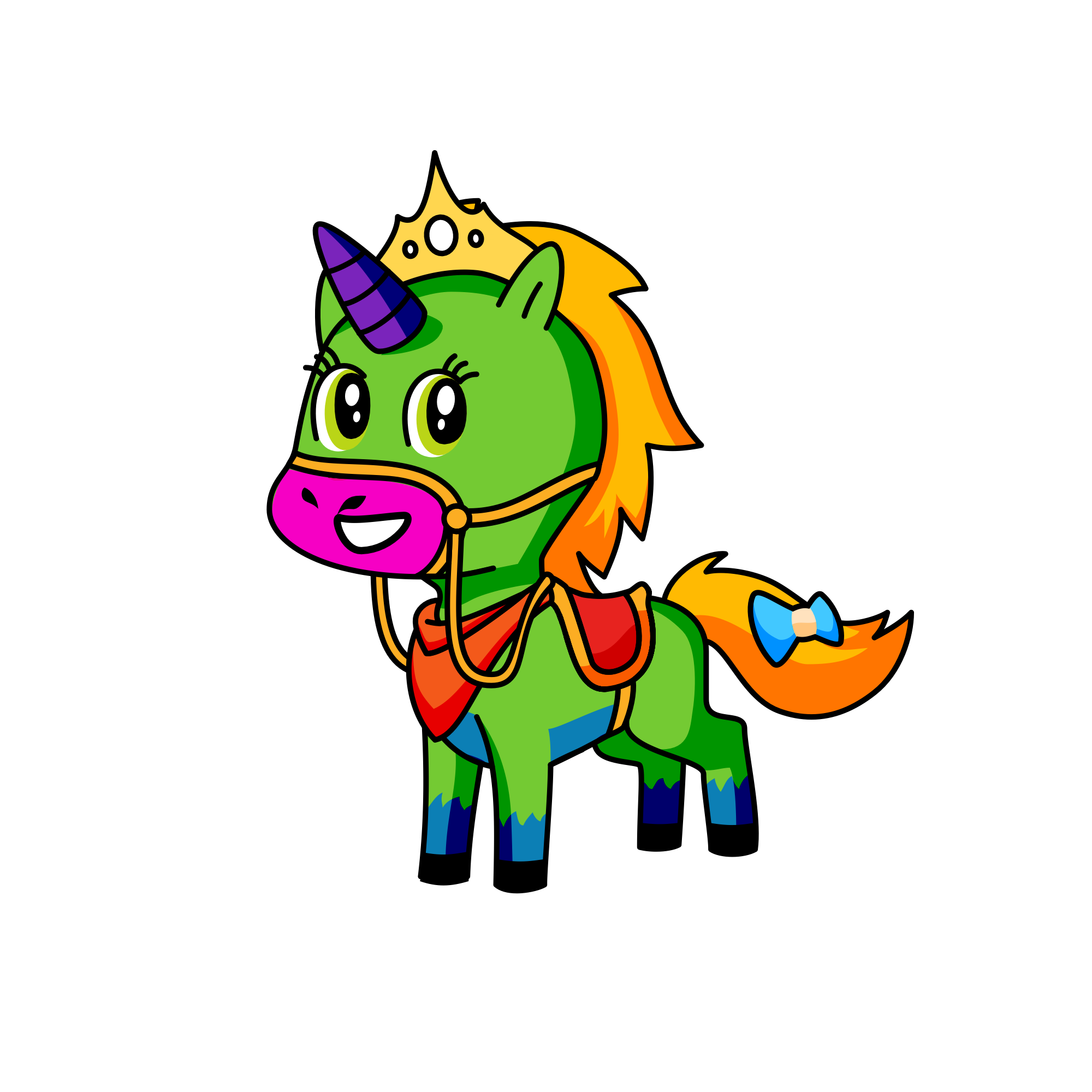 Huy, the unicorn