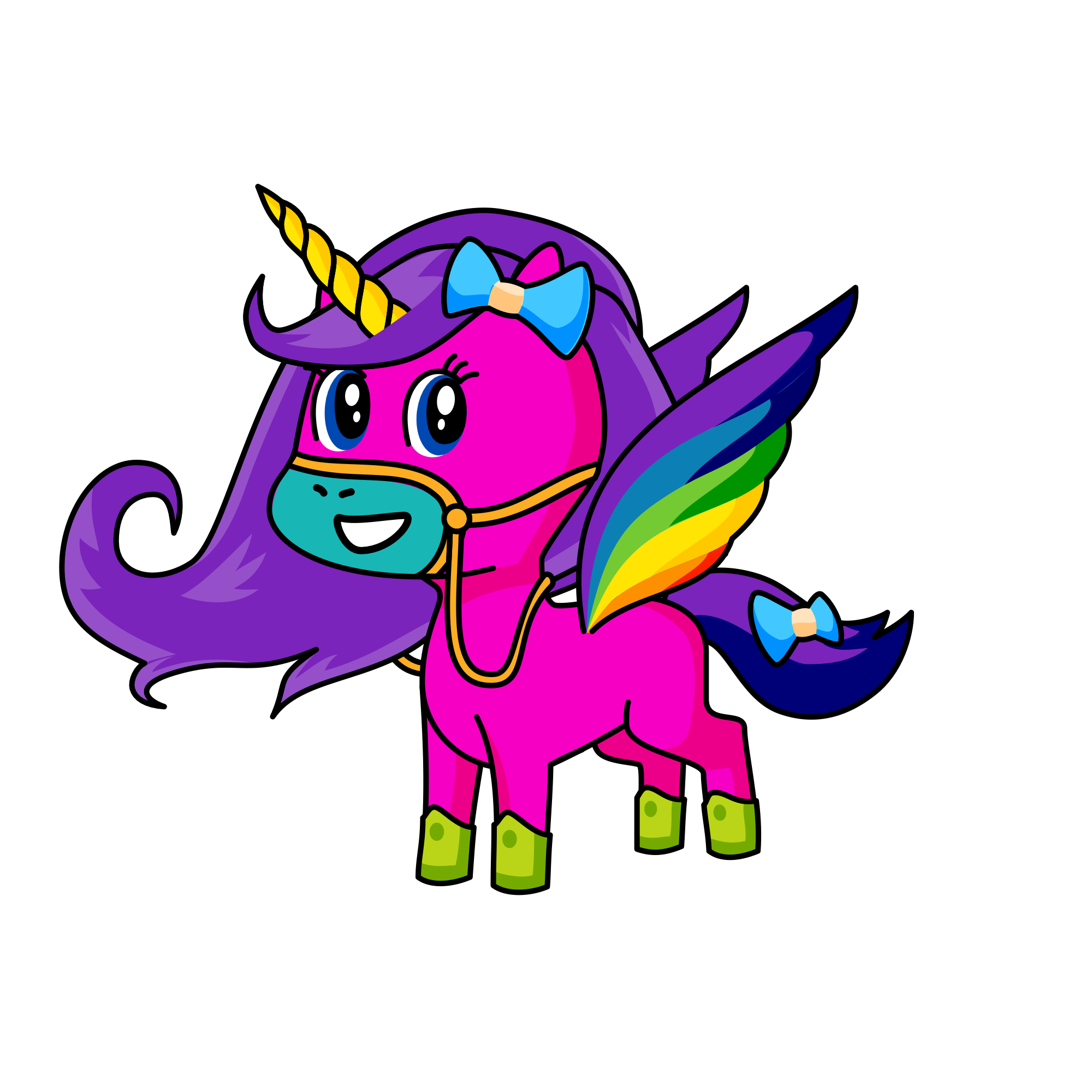 Pinkie Dash, the unicorn