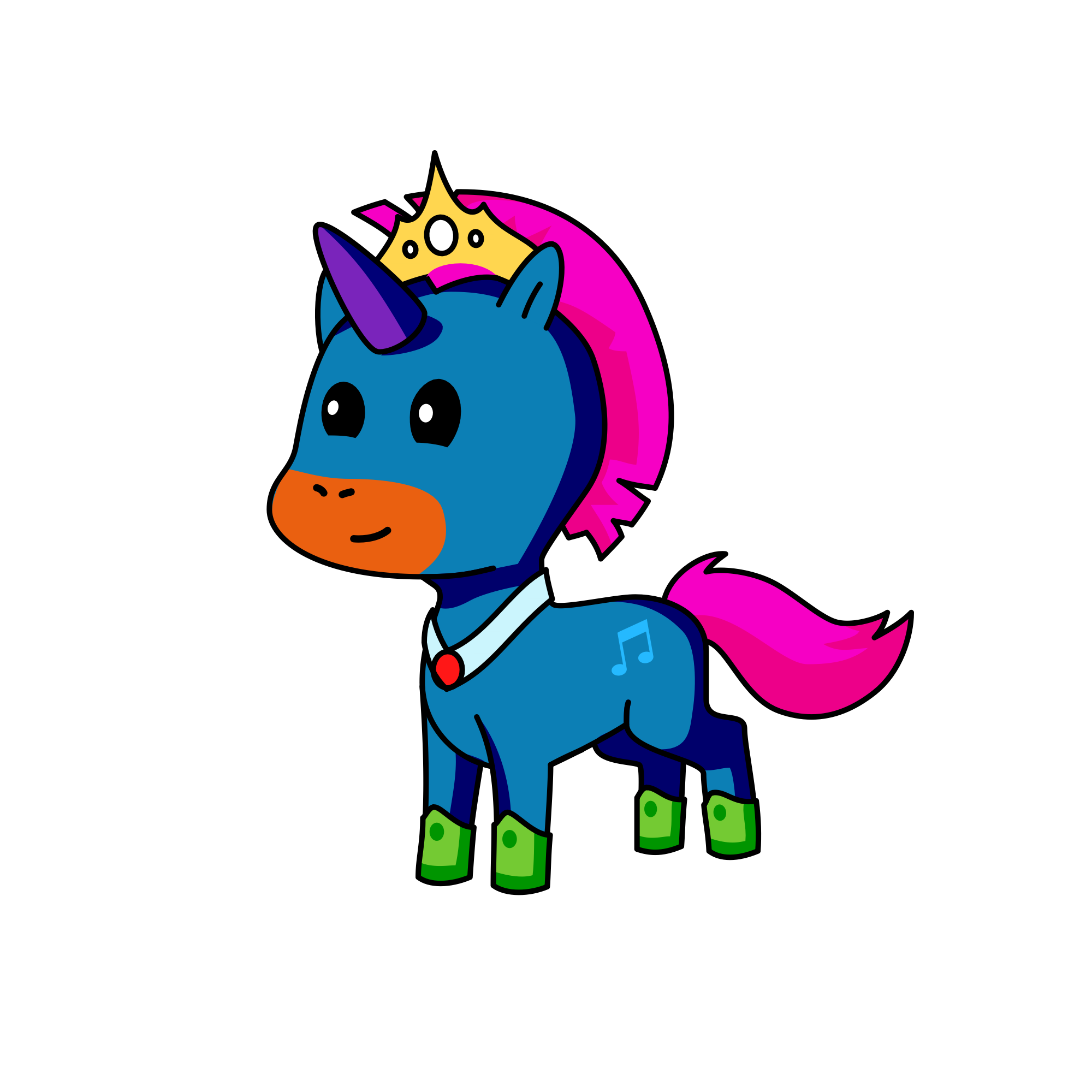 Diana, the unicorn