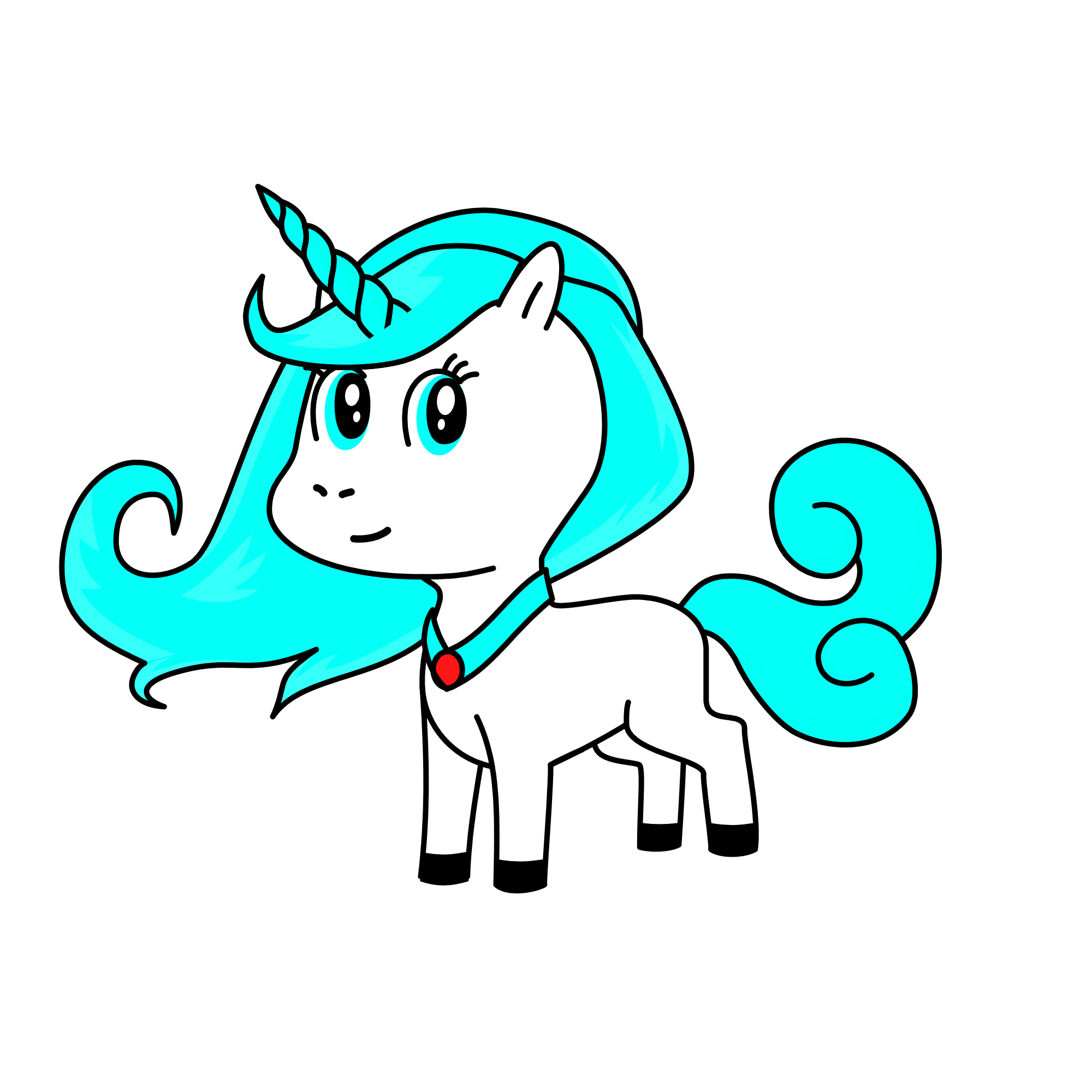 Caty, the unicorn