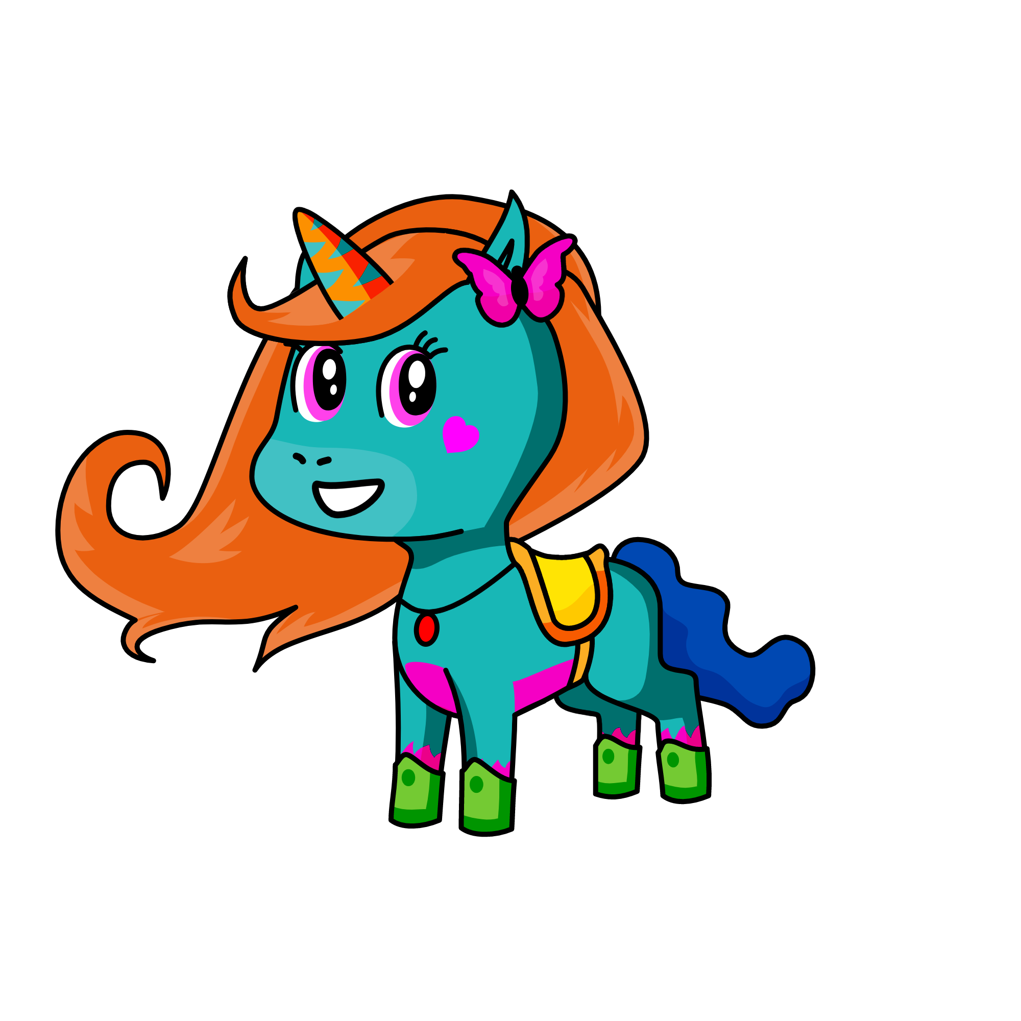 snow, the unicorn