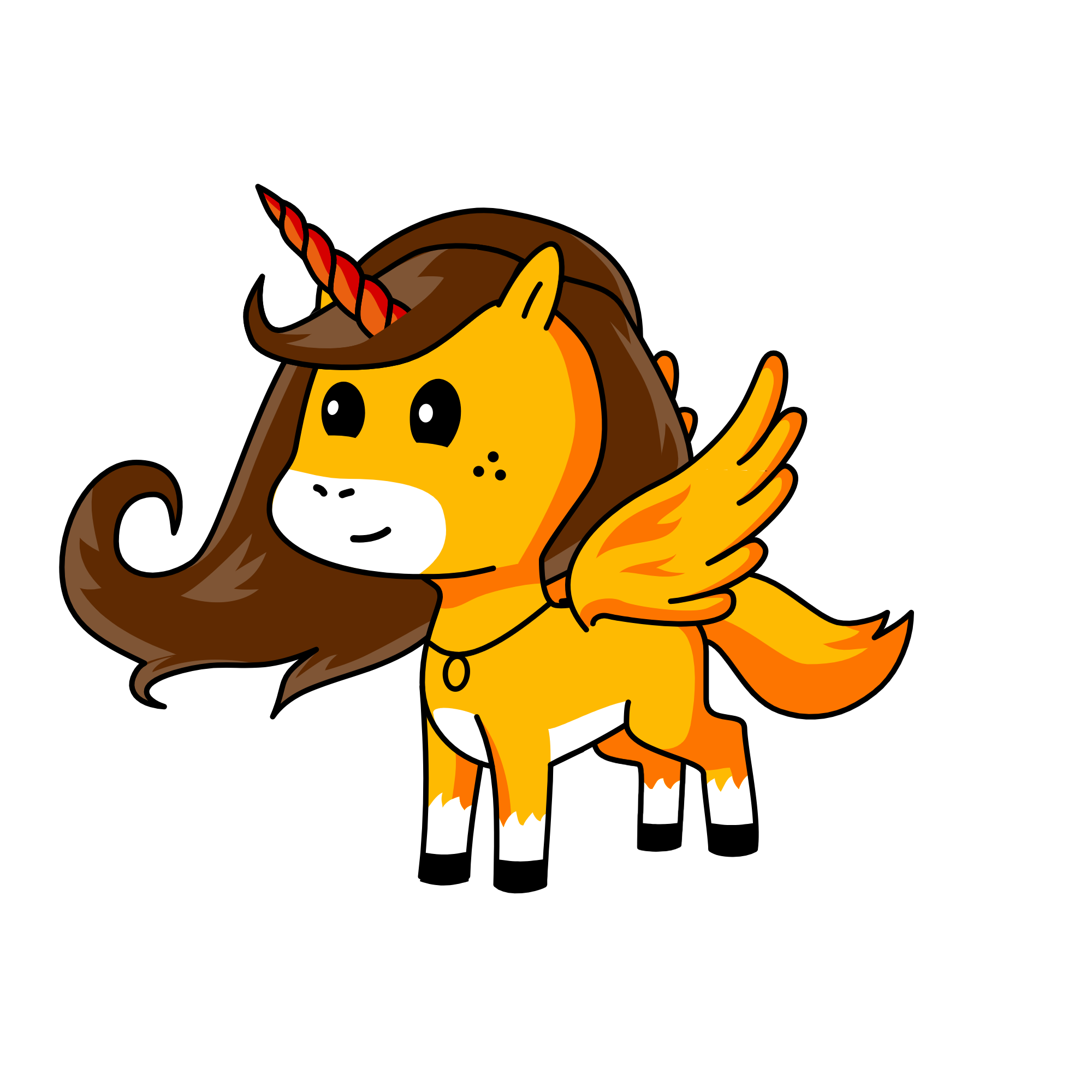 Sparky, the unicorn