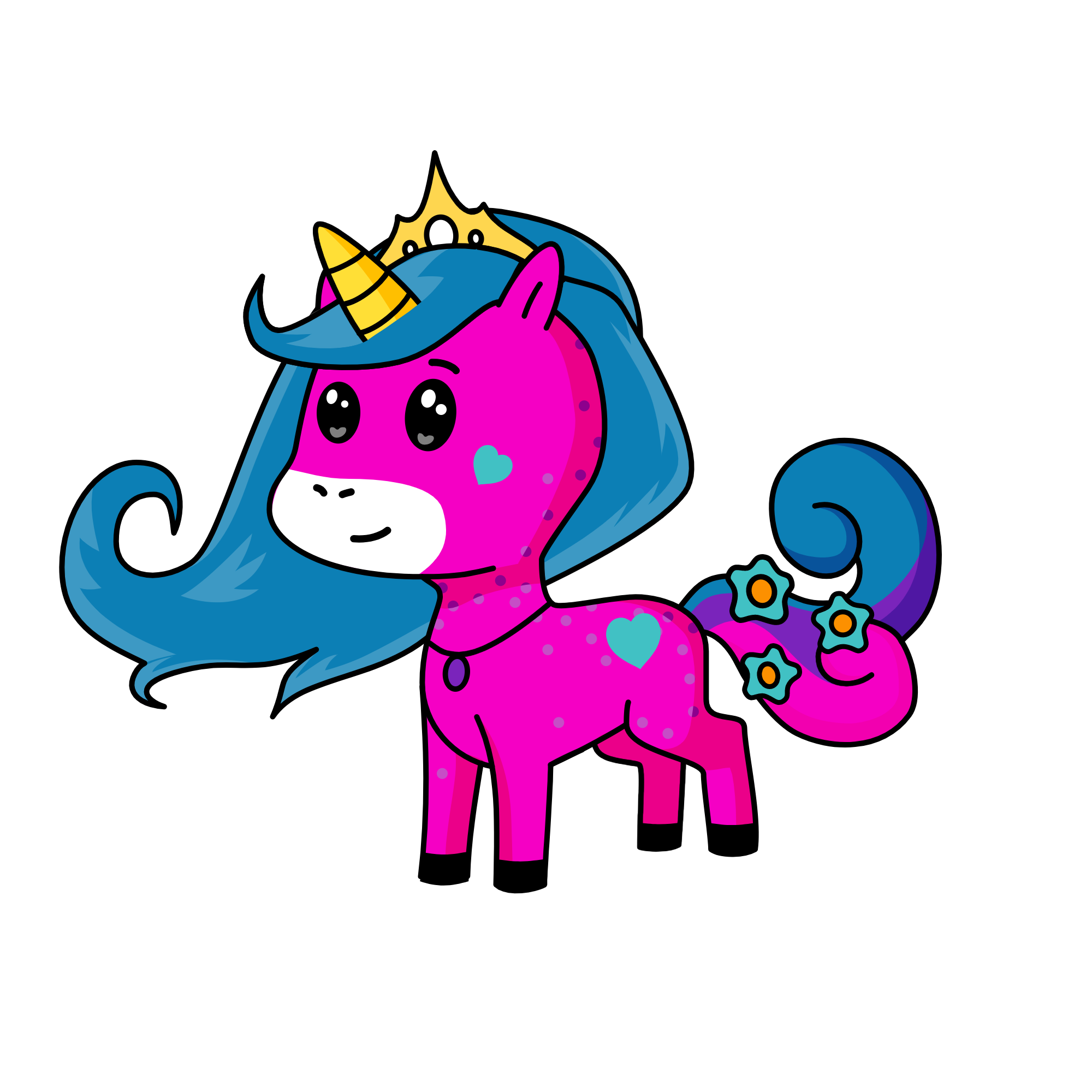 Celestia, the unicorn