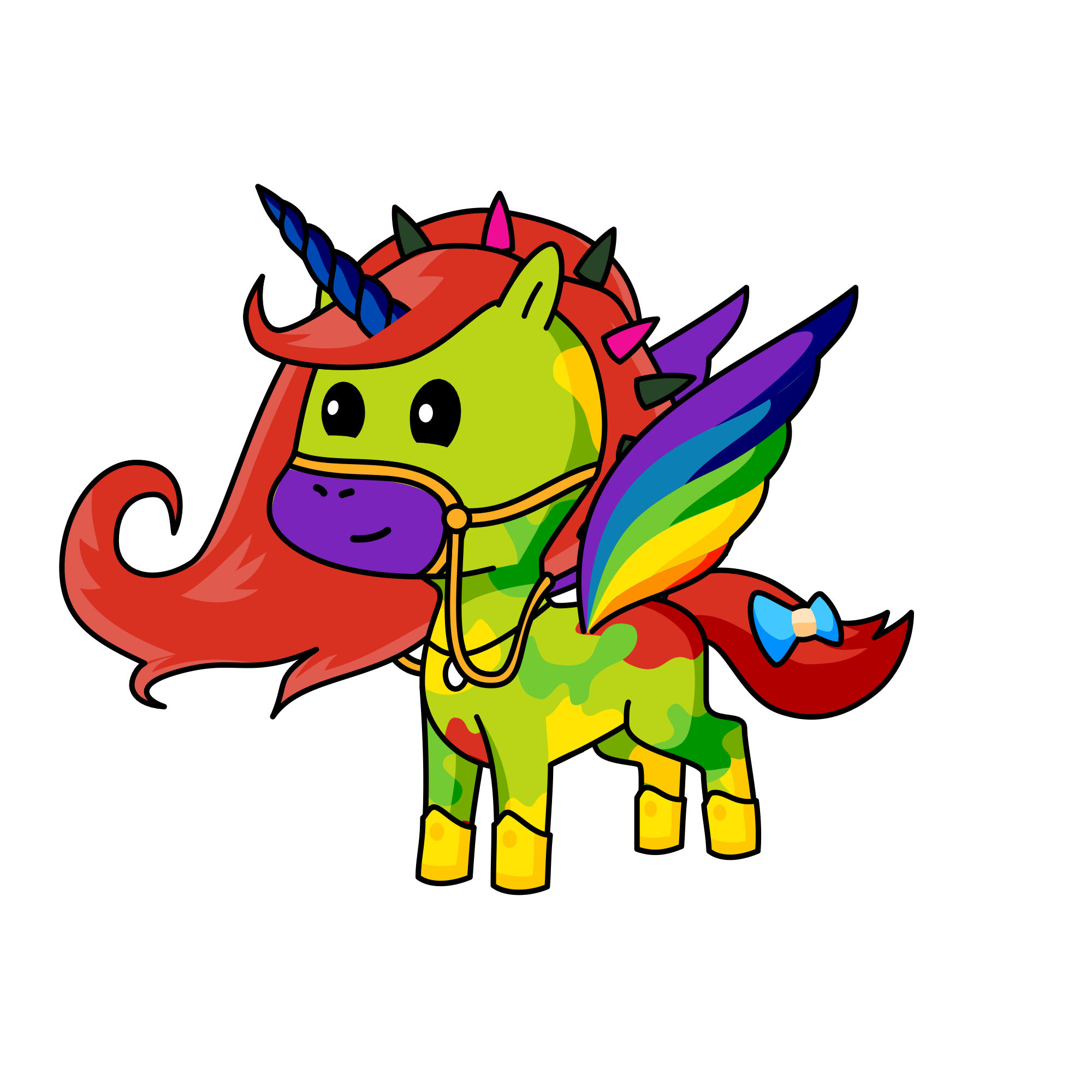 Hef, the unicorn
