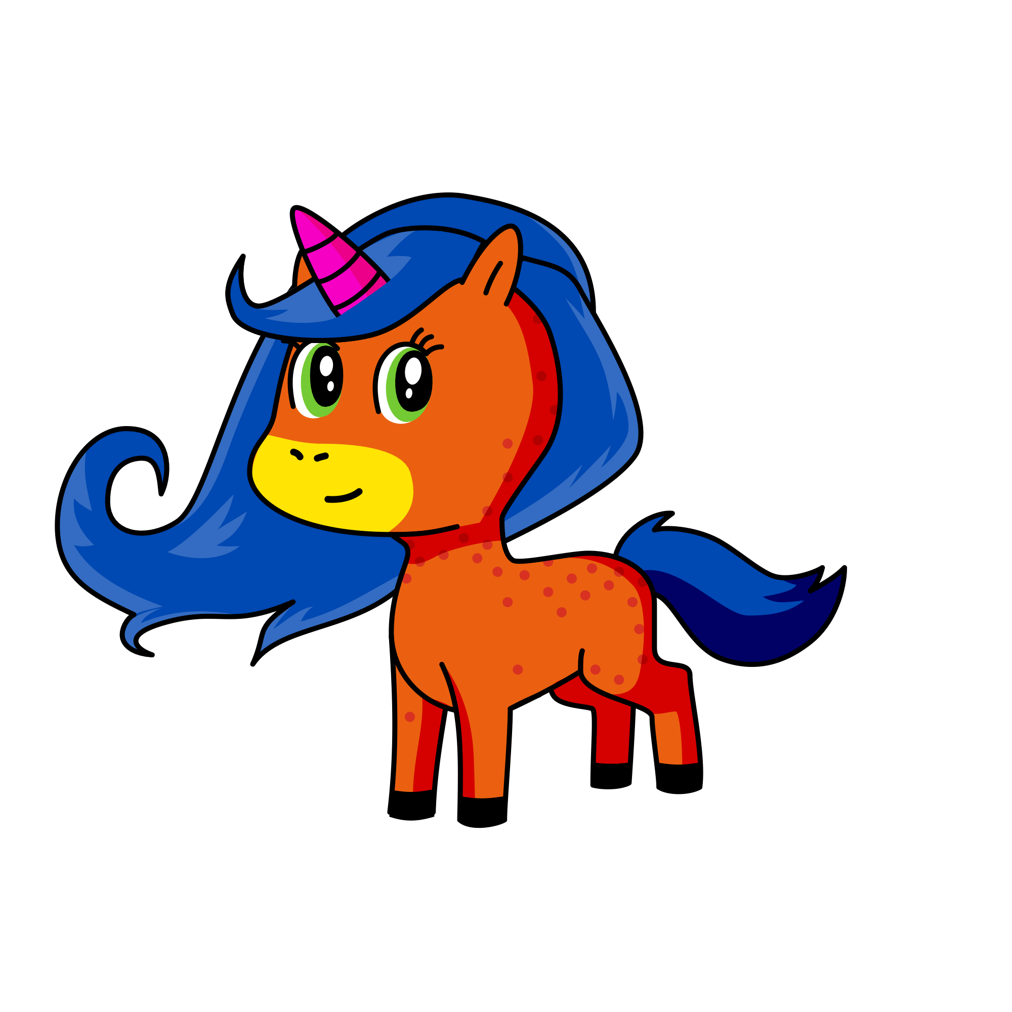 Uno, the unicorn