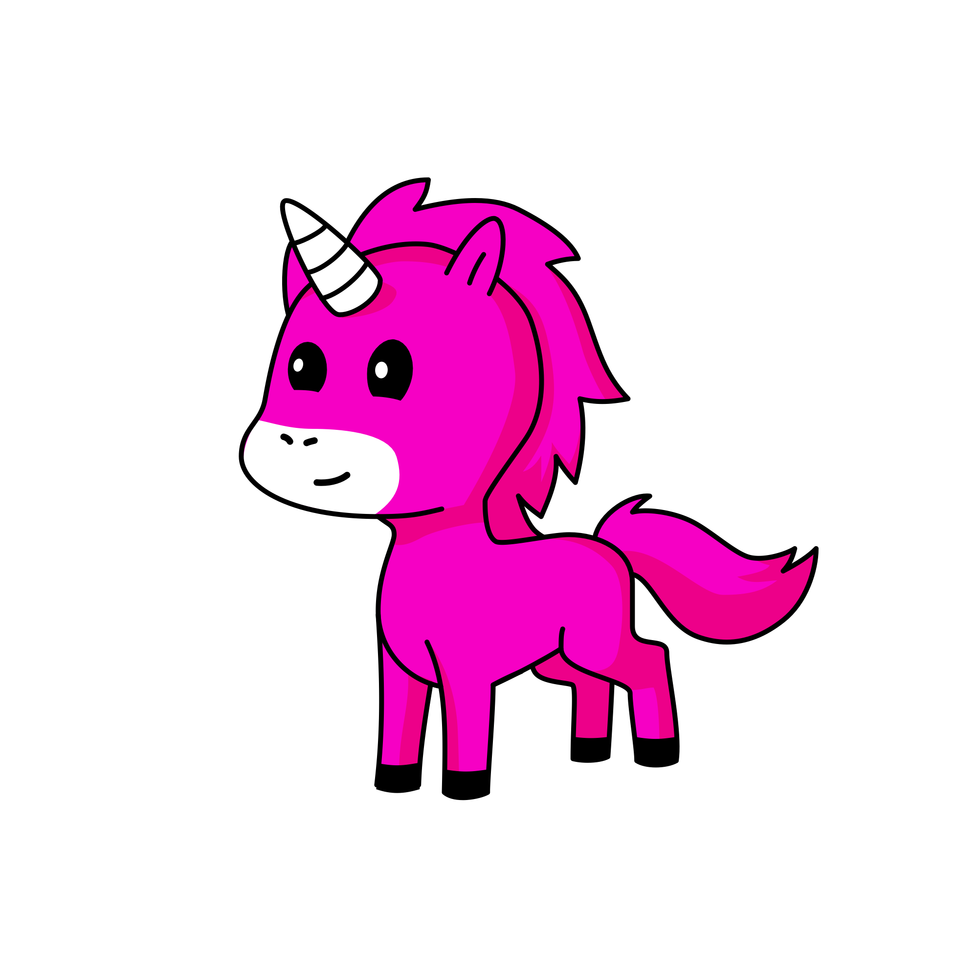 Pik, the unicorn