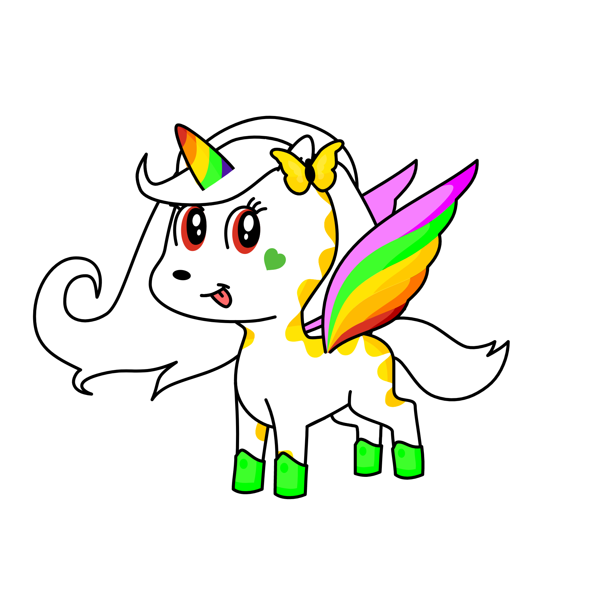 yazhini, the unicorn