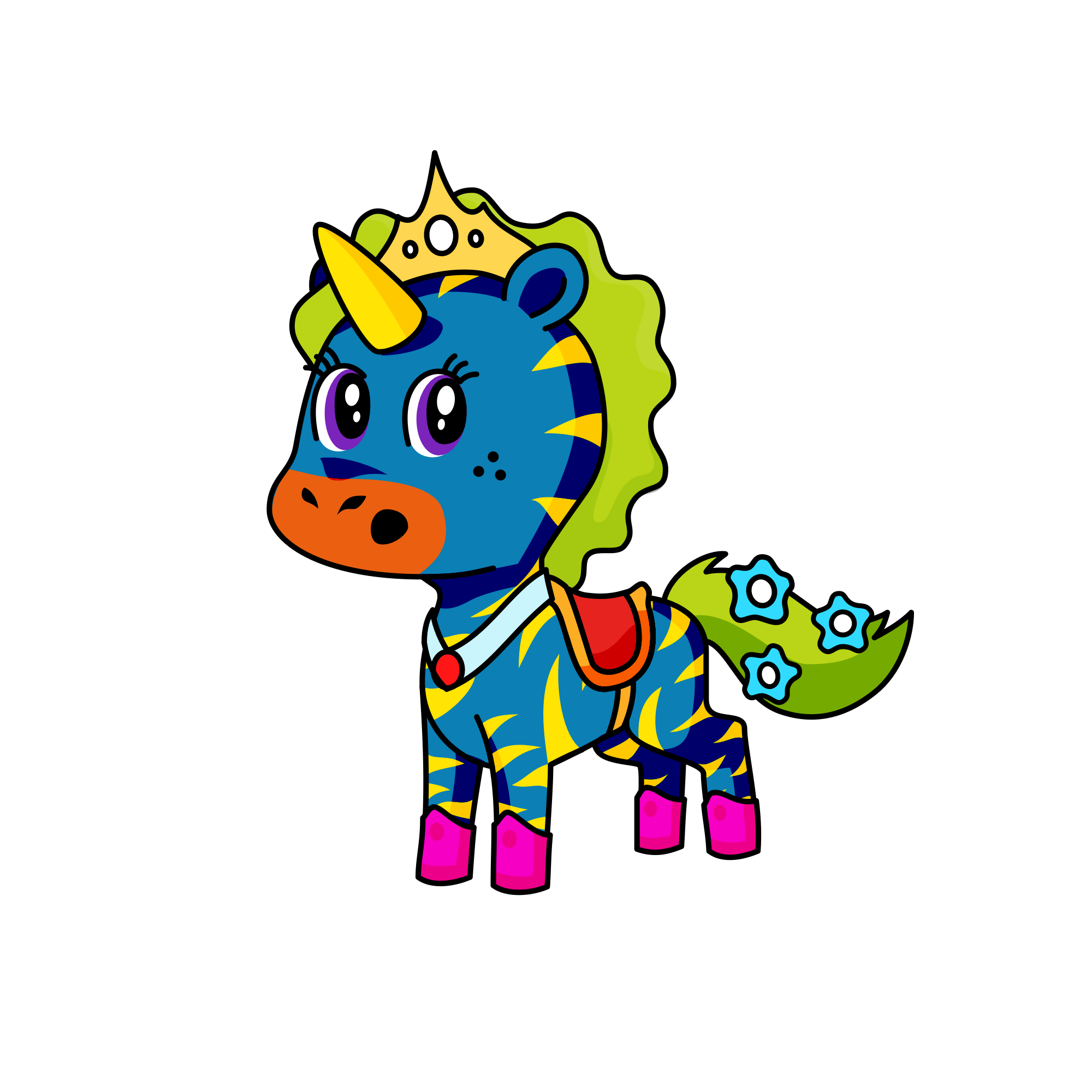 Kerly unicorn, the unicorn