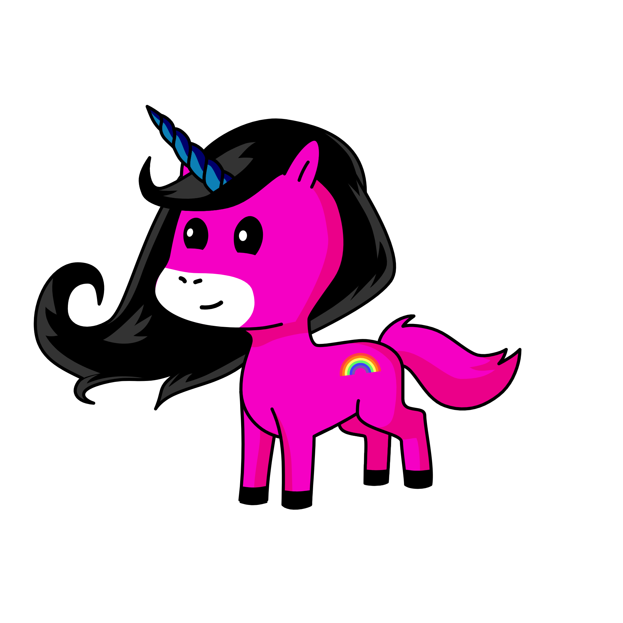 My Cute Ponny , the unicorn