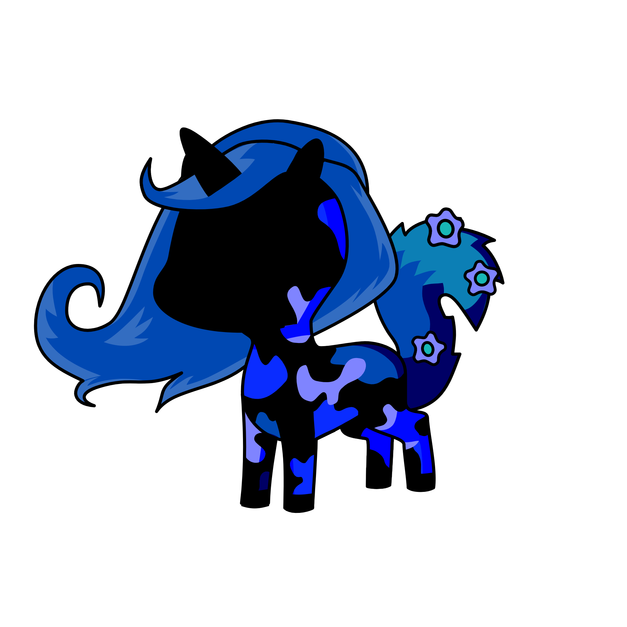 Midnight, the unicorn