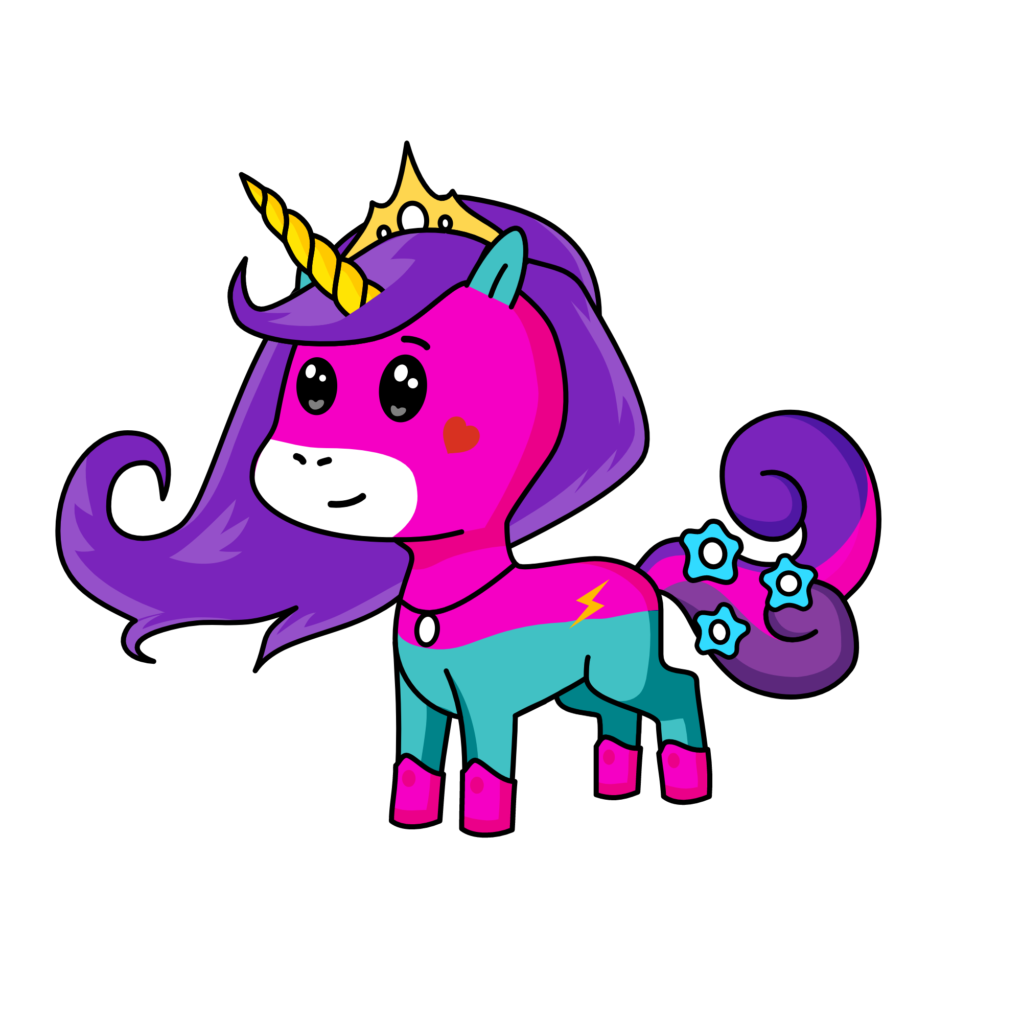 Luna, the unicorn