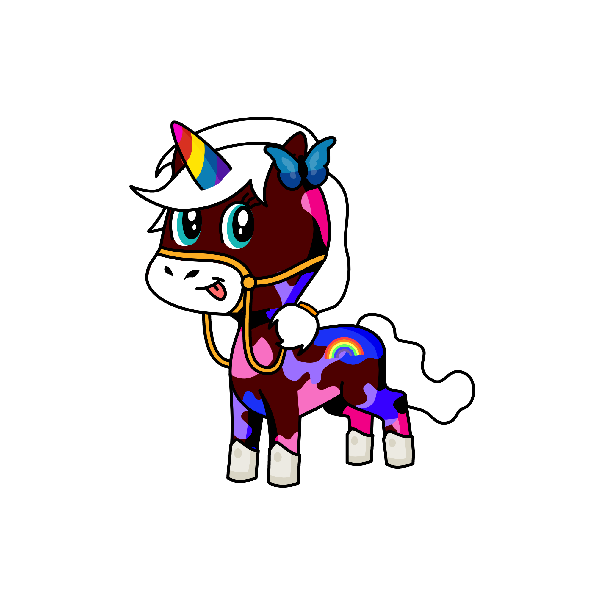 rainbowa, the unicorn