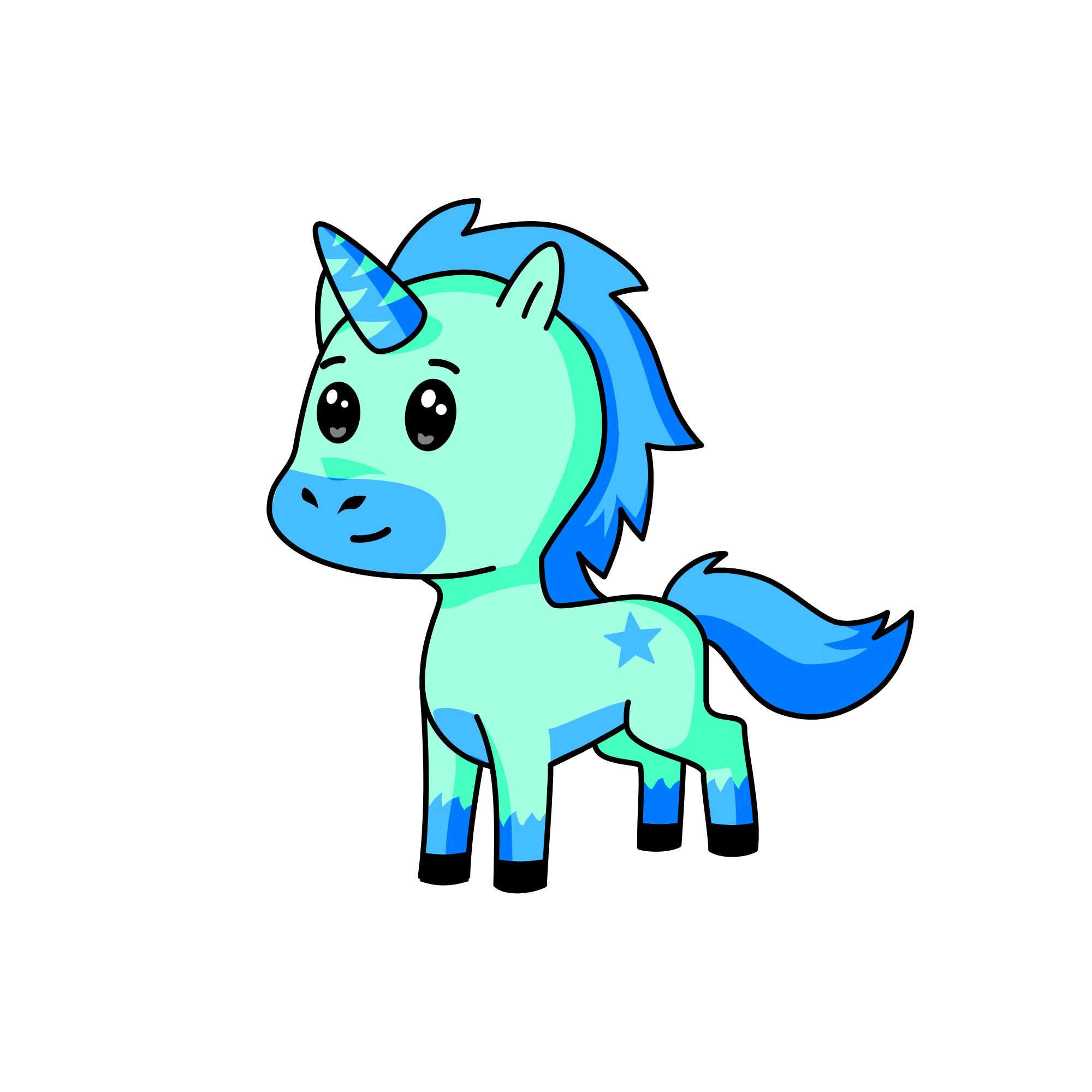 Skylar, the unicorn